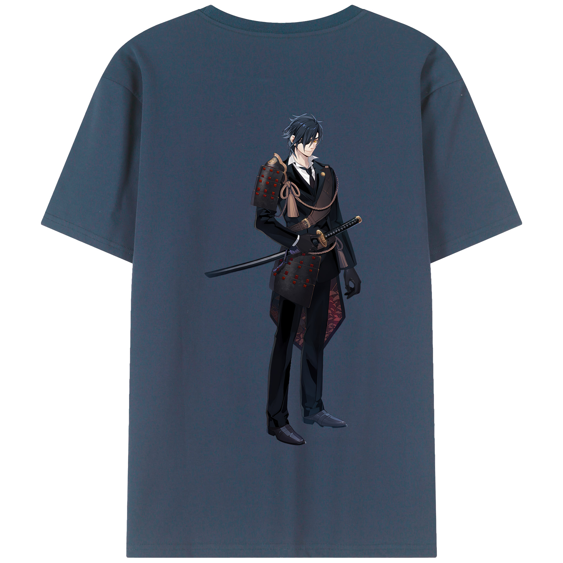 （画像用） 刀剣乱舞 Touken Ranbu 綿100％半袖Tシャツ（背面プリント）