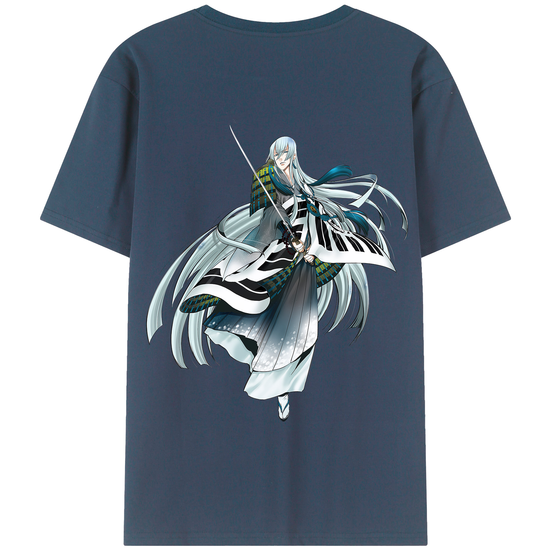 （画像用） 刀剣乱舞 Touken Ranbu 綿100％半袖Tシャツ（背面プリント）