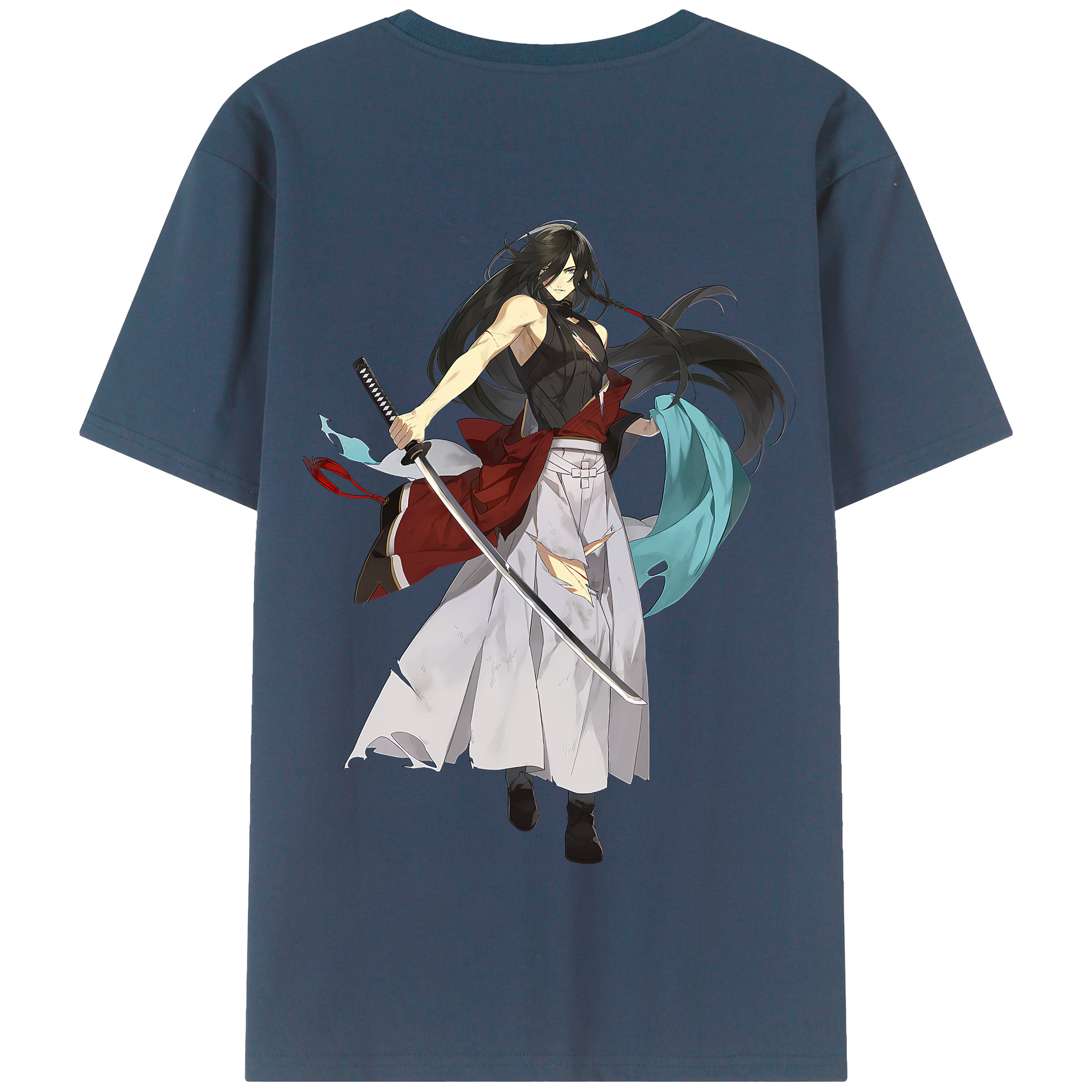 （画像用） 刀剣乱舞 Touken Ranbu 綿100％半袖Tシャツ（背面プリント）