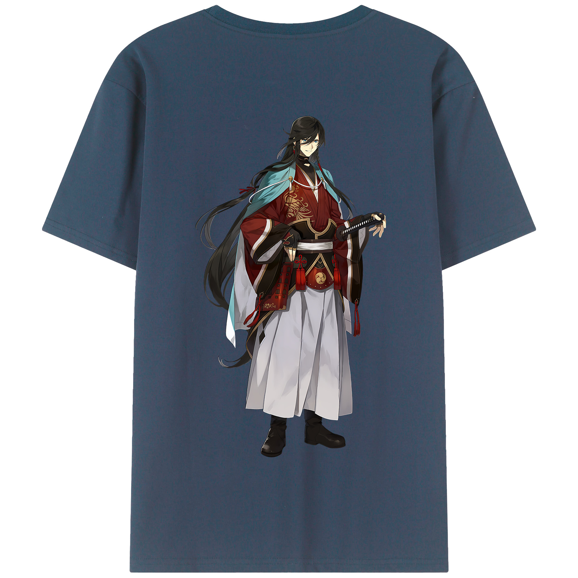 （画像用） 刀剣乱舞 Touken Ranbu 綿100％半袖Tシャツ（背面プリント）