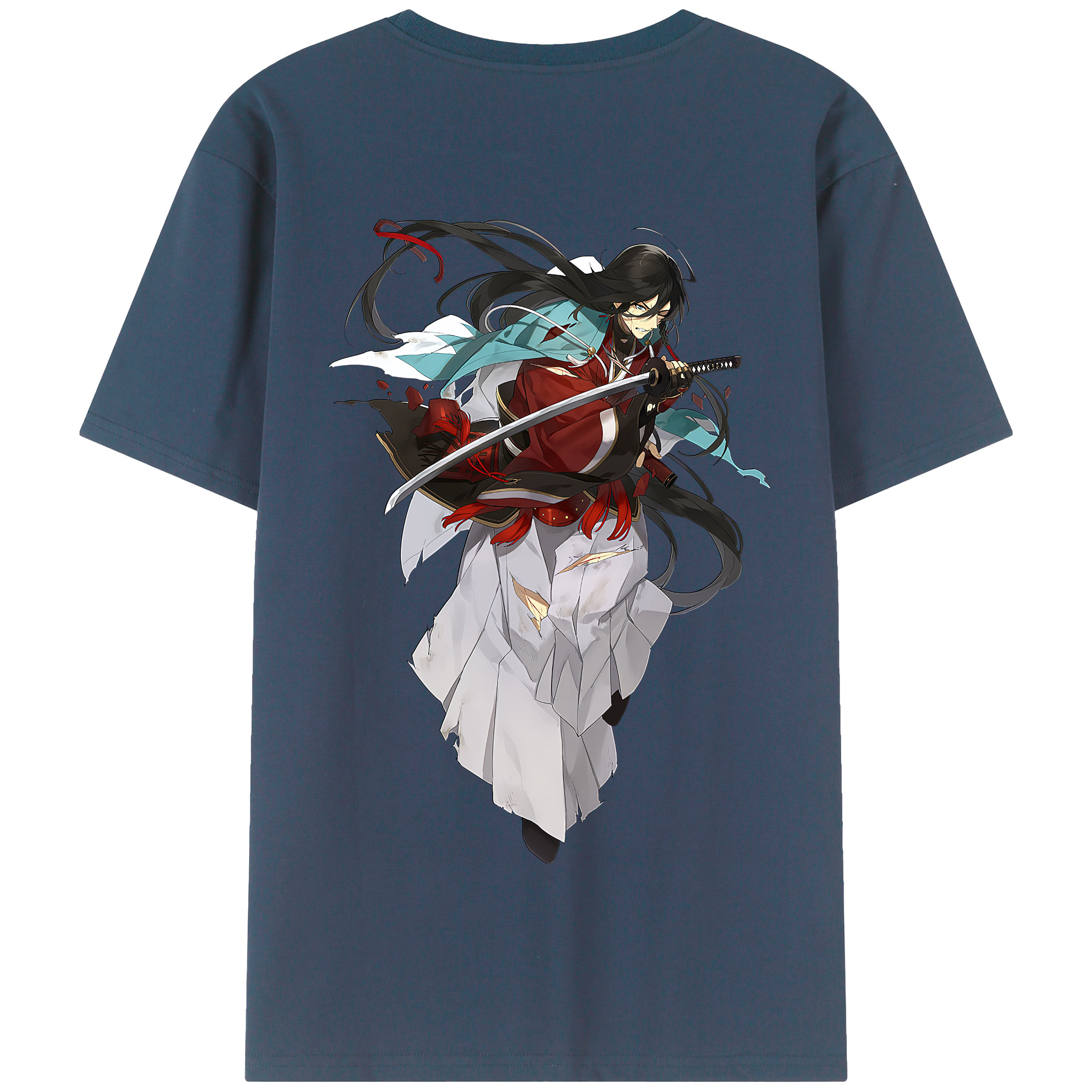 （画像用） 刀剣乱舞 Touken Ranbu 綿100％半袖Tシャツ（背面プリント）