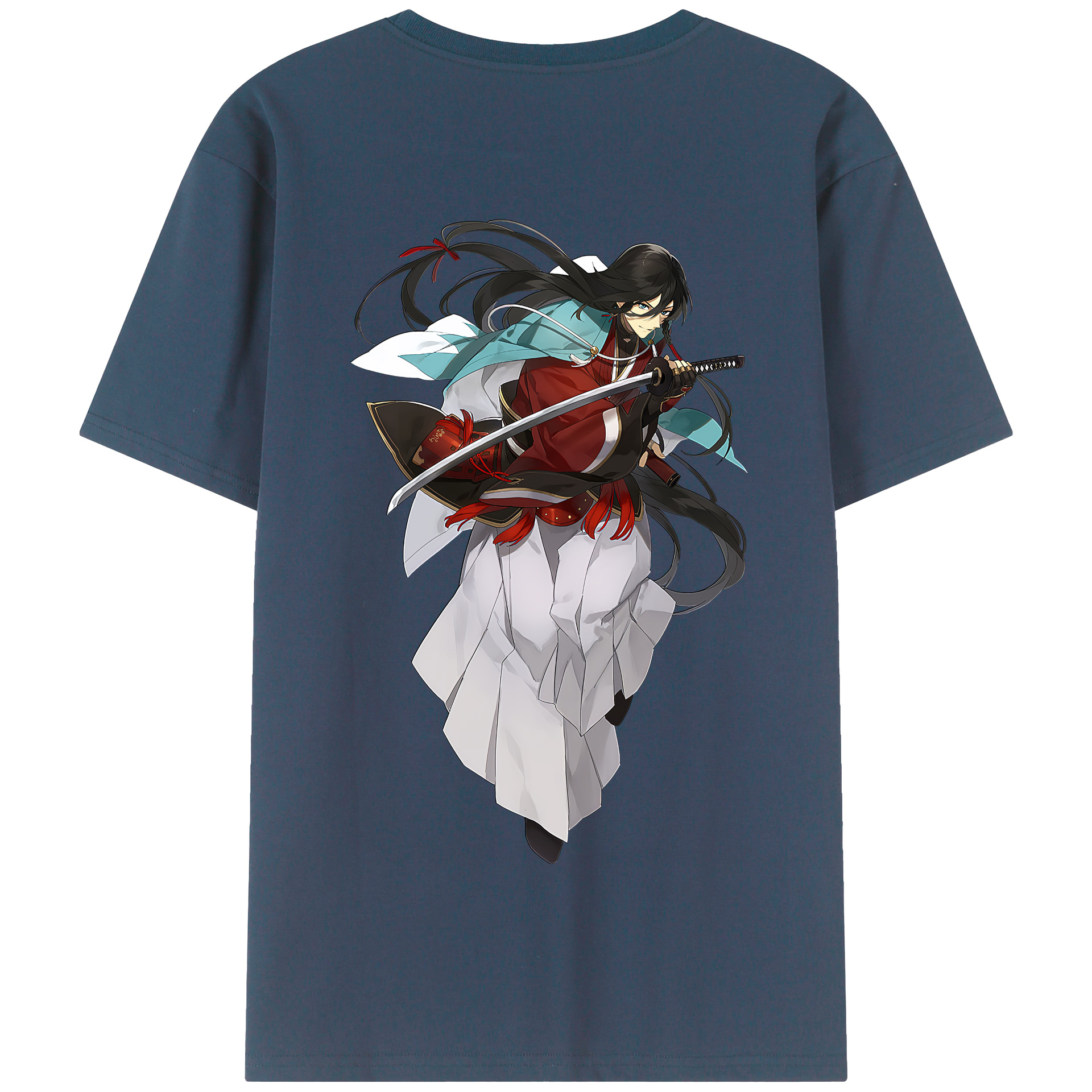（画像用） 刀剣乱舞 Touken Ranbu 綿100％半袖Tシャツ（背面プリント）