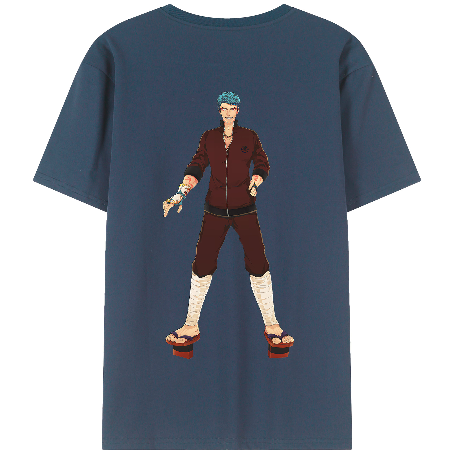 （画像用） 刀剣乱舞 Touken Ranbu 綿100％半袖Tシャツ（背面プリント）