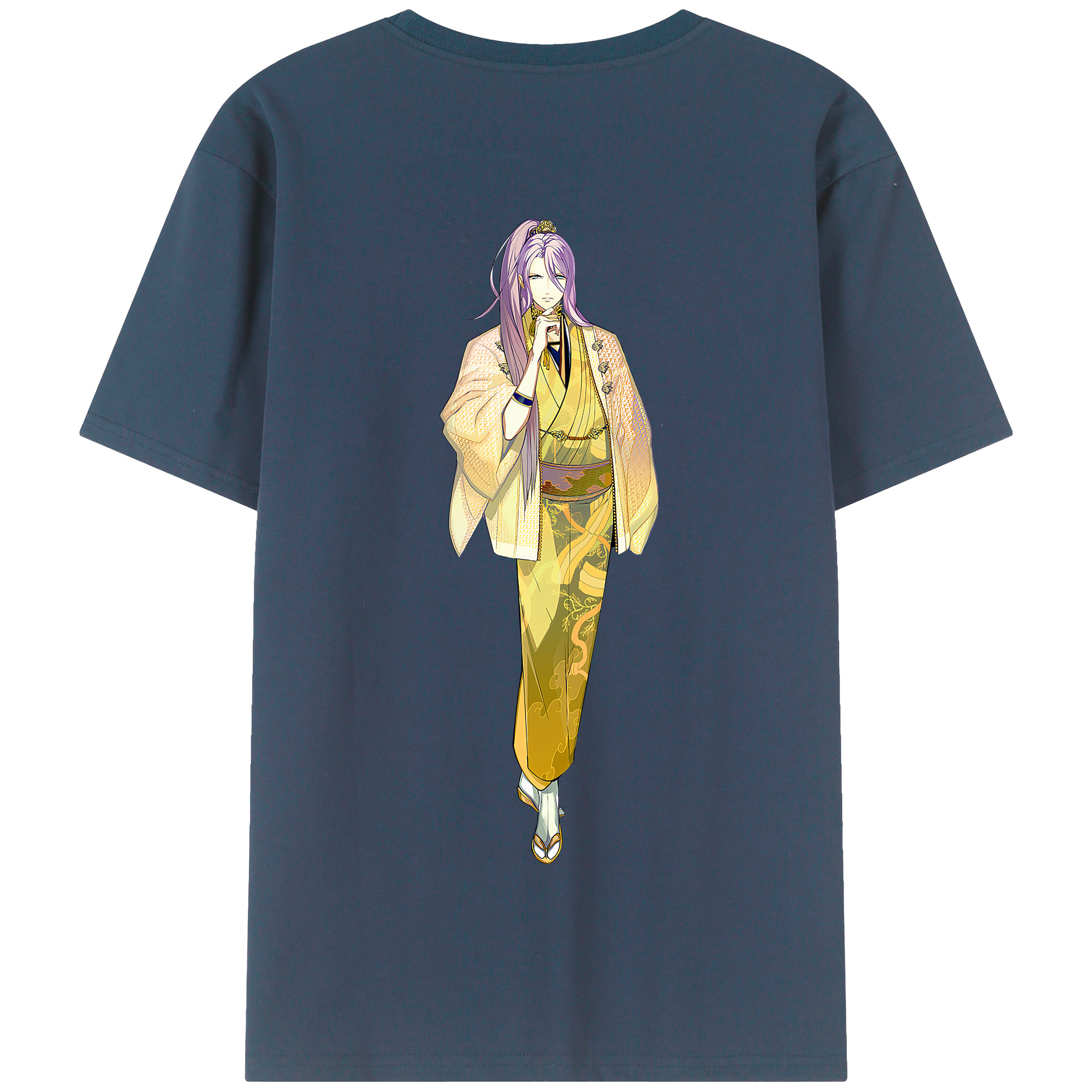 （画像用） 刀剣乱舞 Touken Ranbu 綿100％半袖Tシャツ（背面プリント）