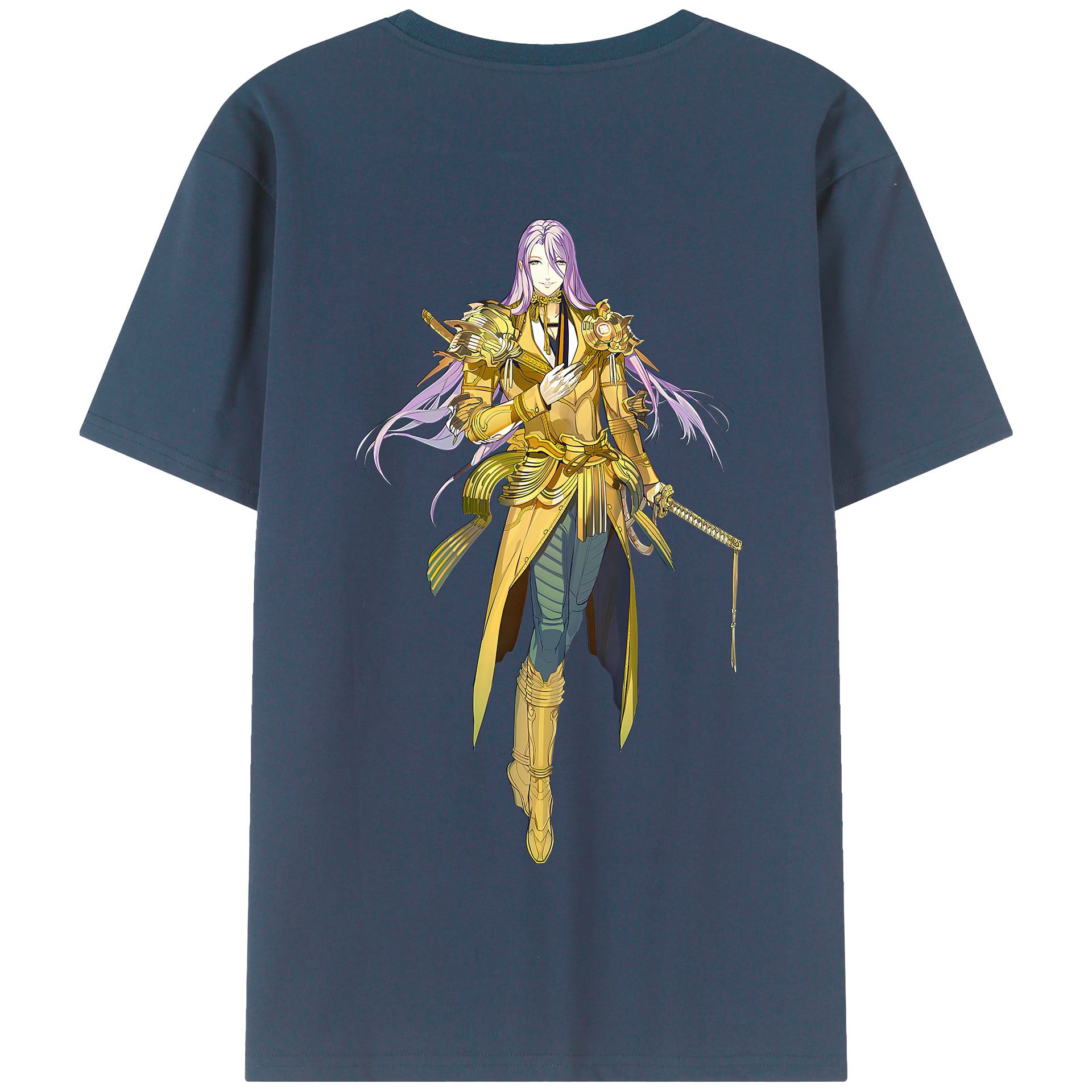 （画像用） 刀剣乱舞 Touken Ranbu 綿100％半袖Tシャツ（背面プリント）