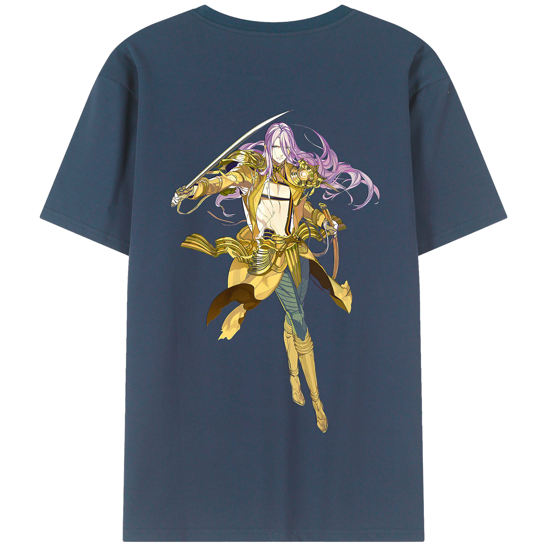 （画像用） 刀剣乱舞 Touken Ranbu 綿100％半袖Tシャツ（背面プリント）