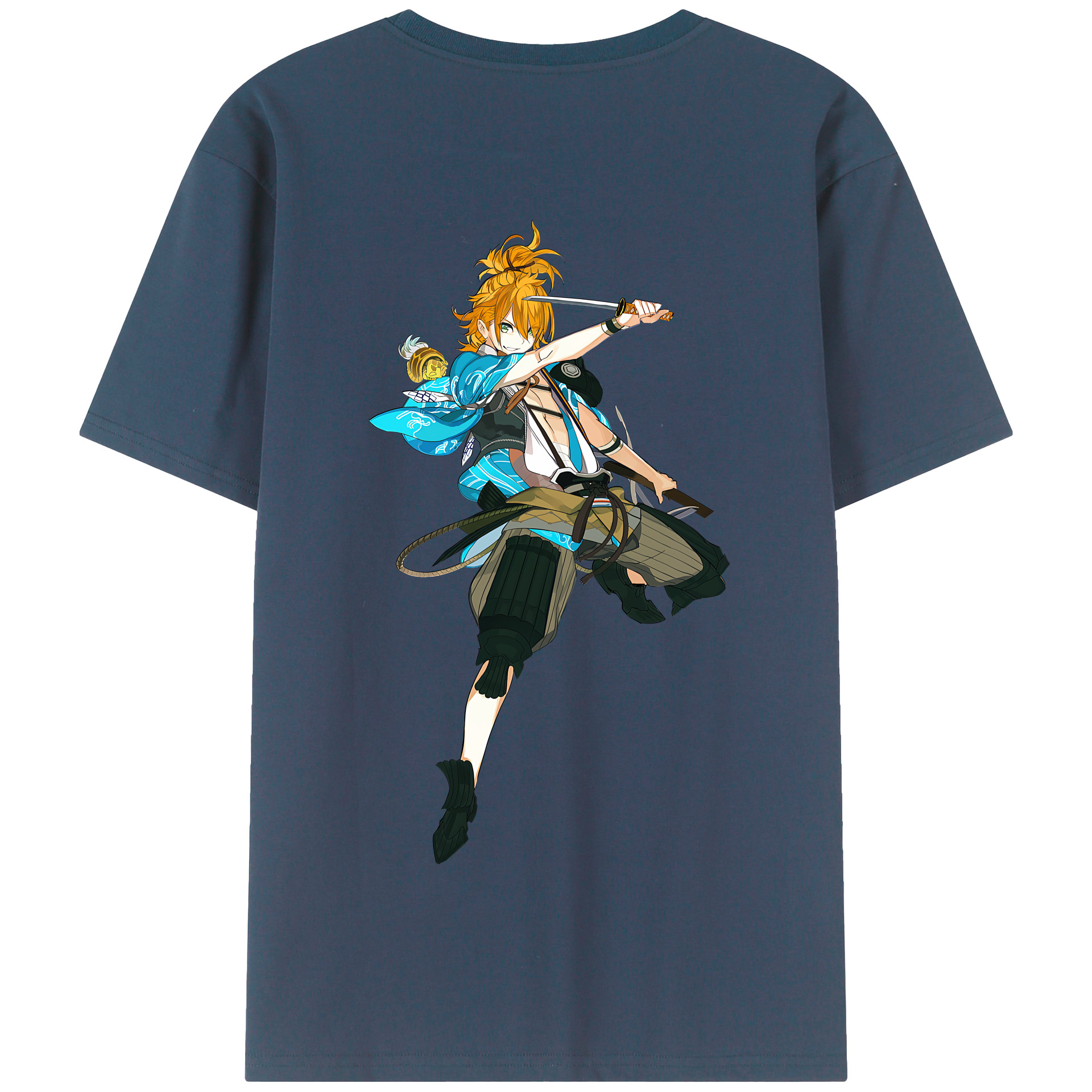 （画像用） 刀剣乱舞 Touken Ranbu 綿100％半袖Tシャツ（背面プリント）