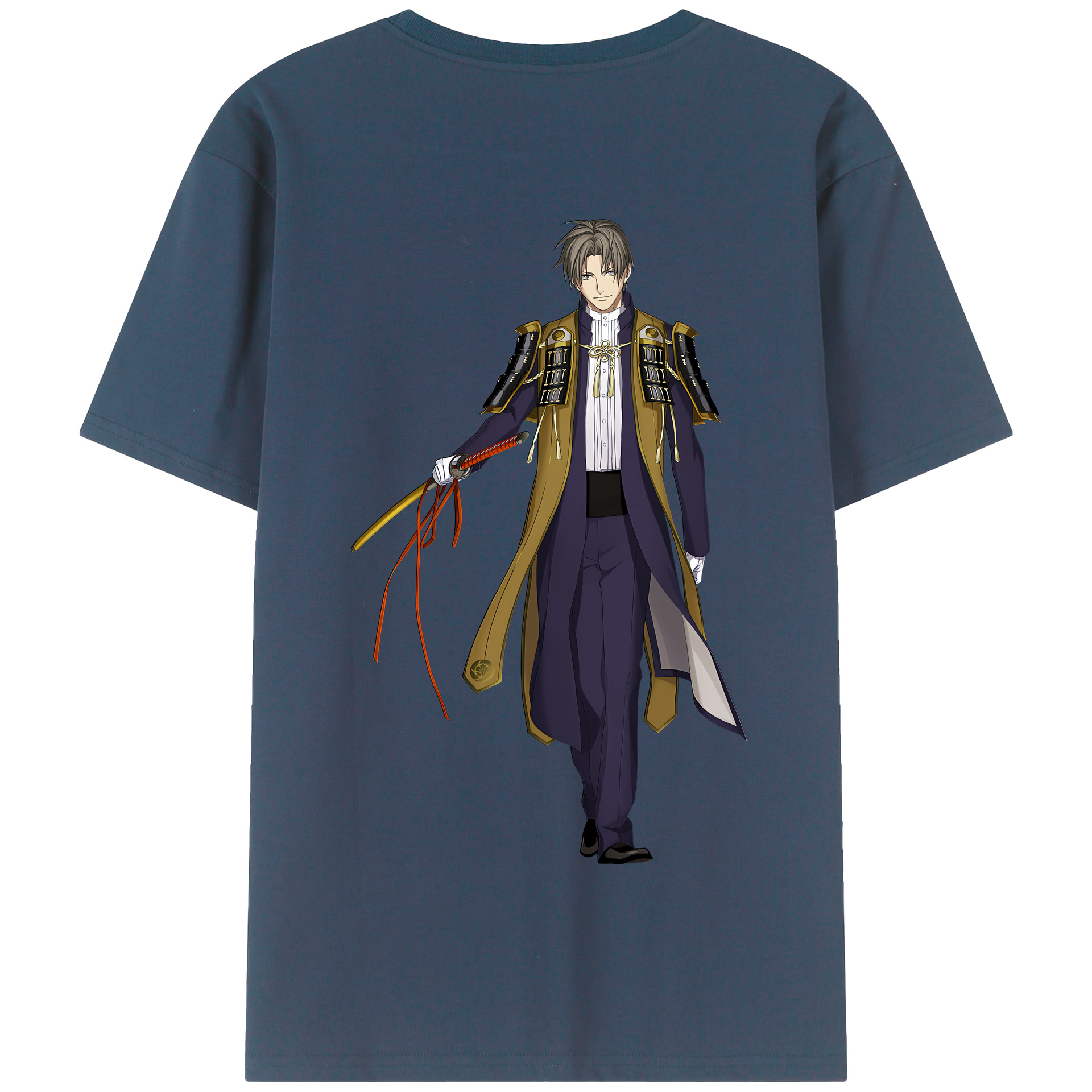 （画像用） 刀剣乱舞 Touken Ranbu 綿100％半袖Tシャツ（背面プリント）
