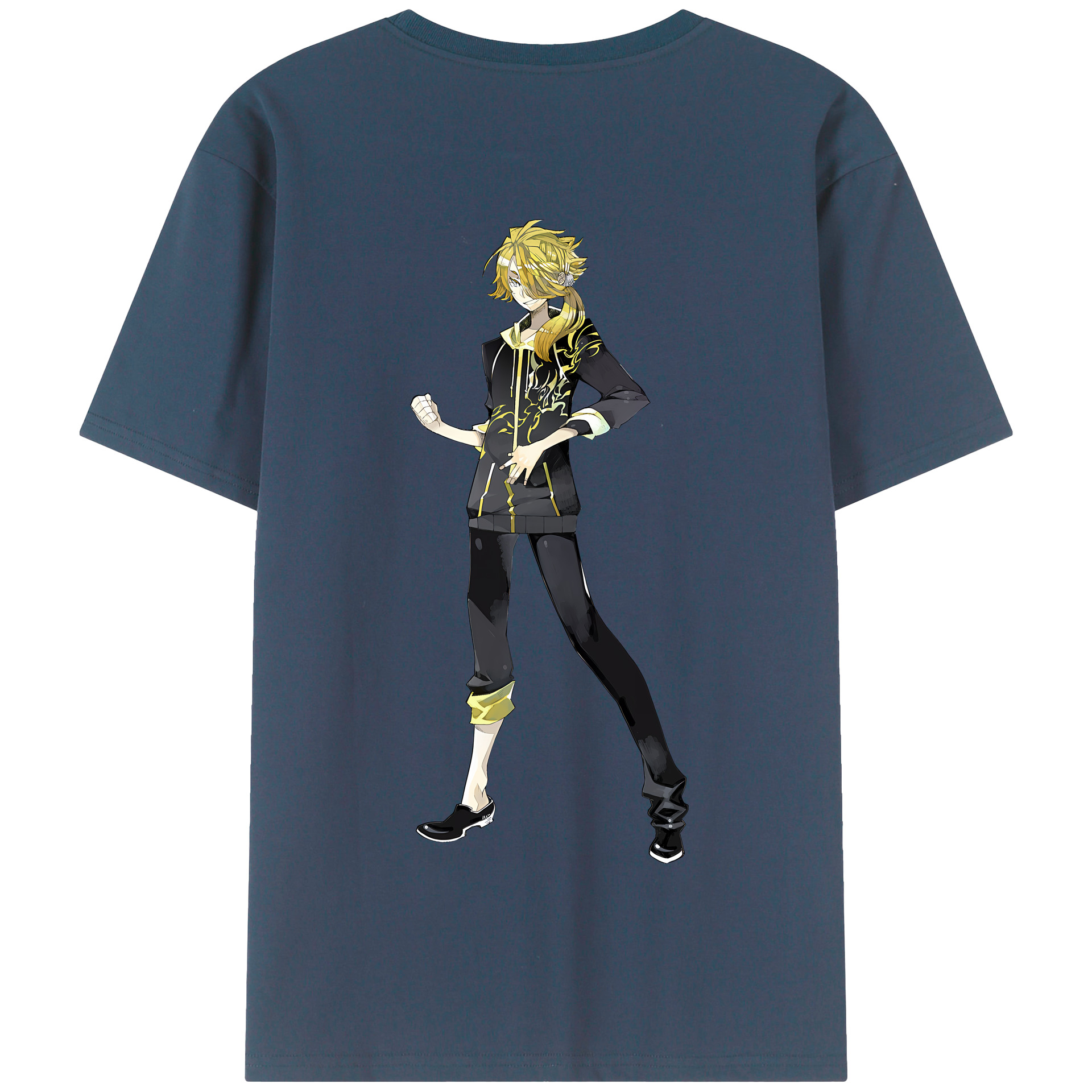 （画像用） 刀剣乱舞 Touken Ranbu 綿100％半袖Tシャツ（背面プリント）
