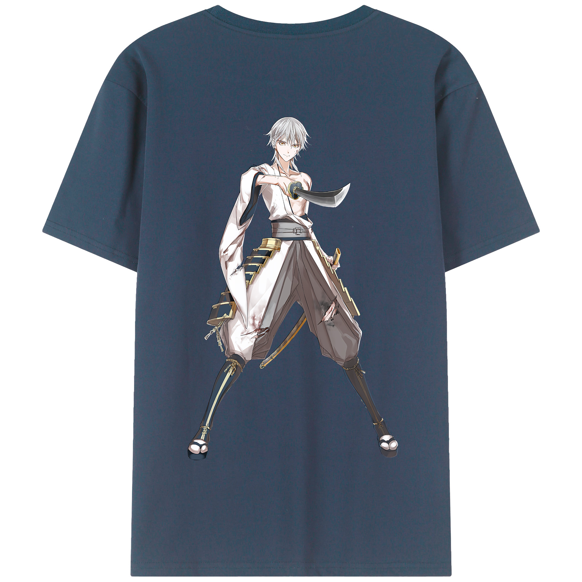 （画像用） 刀剣乱舞 Touken Ranbu 綿100％半袖Tシャツ（背面プリント）