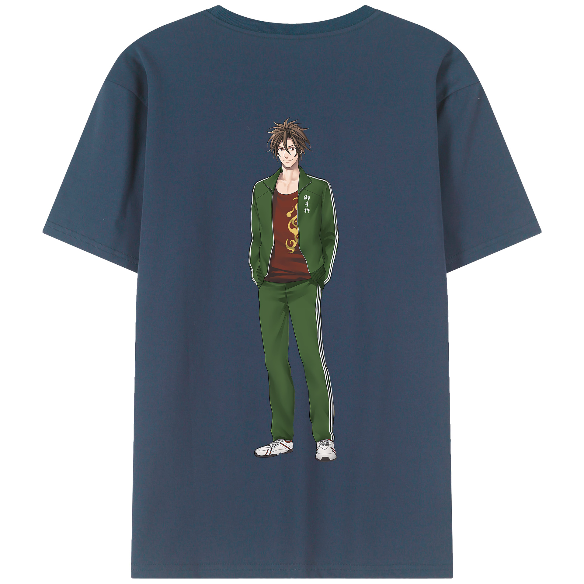 （画像用） 刀剣乱舞 Touken Ranbu 綿100％半袖Tシャツ（背面プリント）