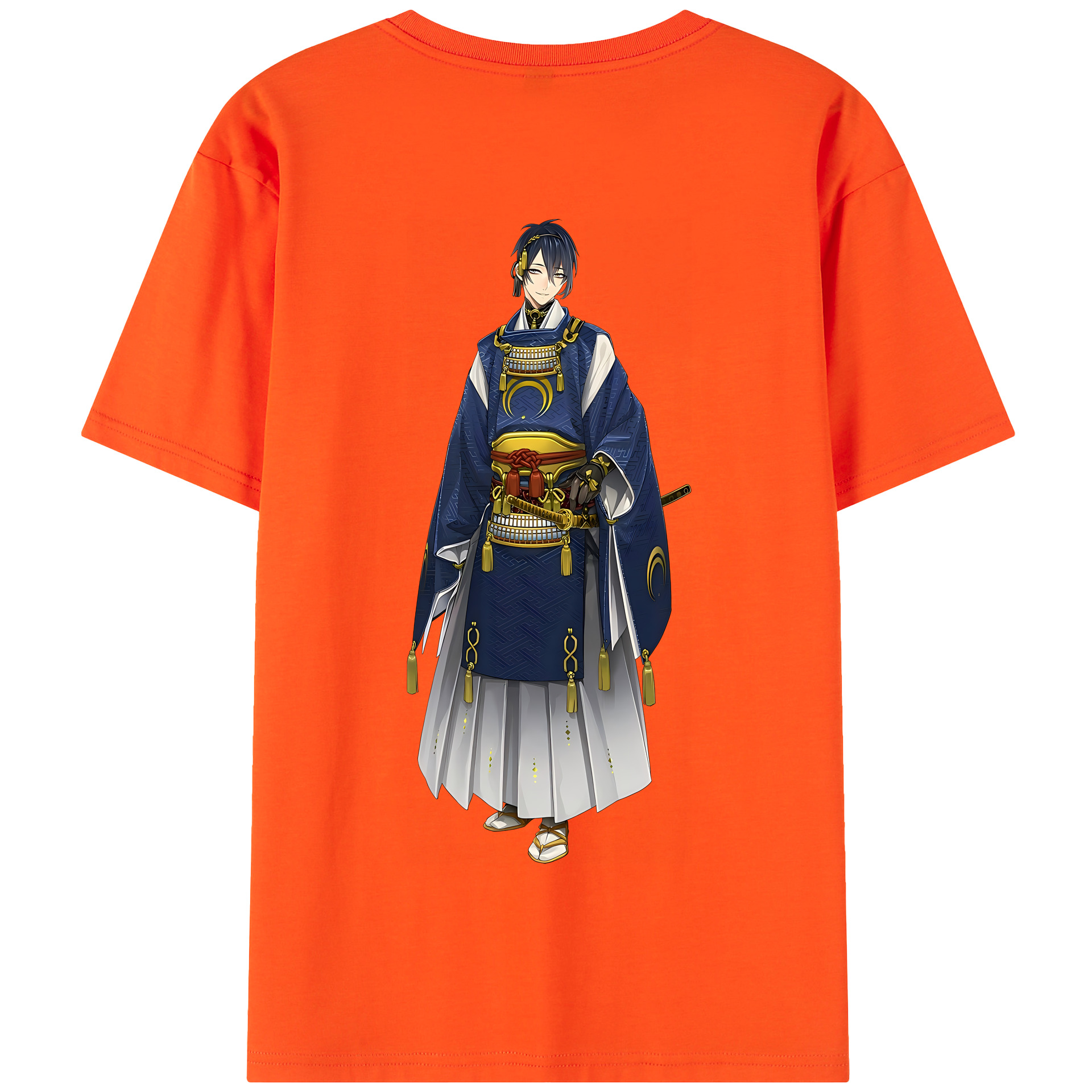 （画像用） 刀剣乱舞 Touken Ranbu 綿100％半袖Tシャツ（背面プリント）