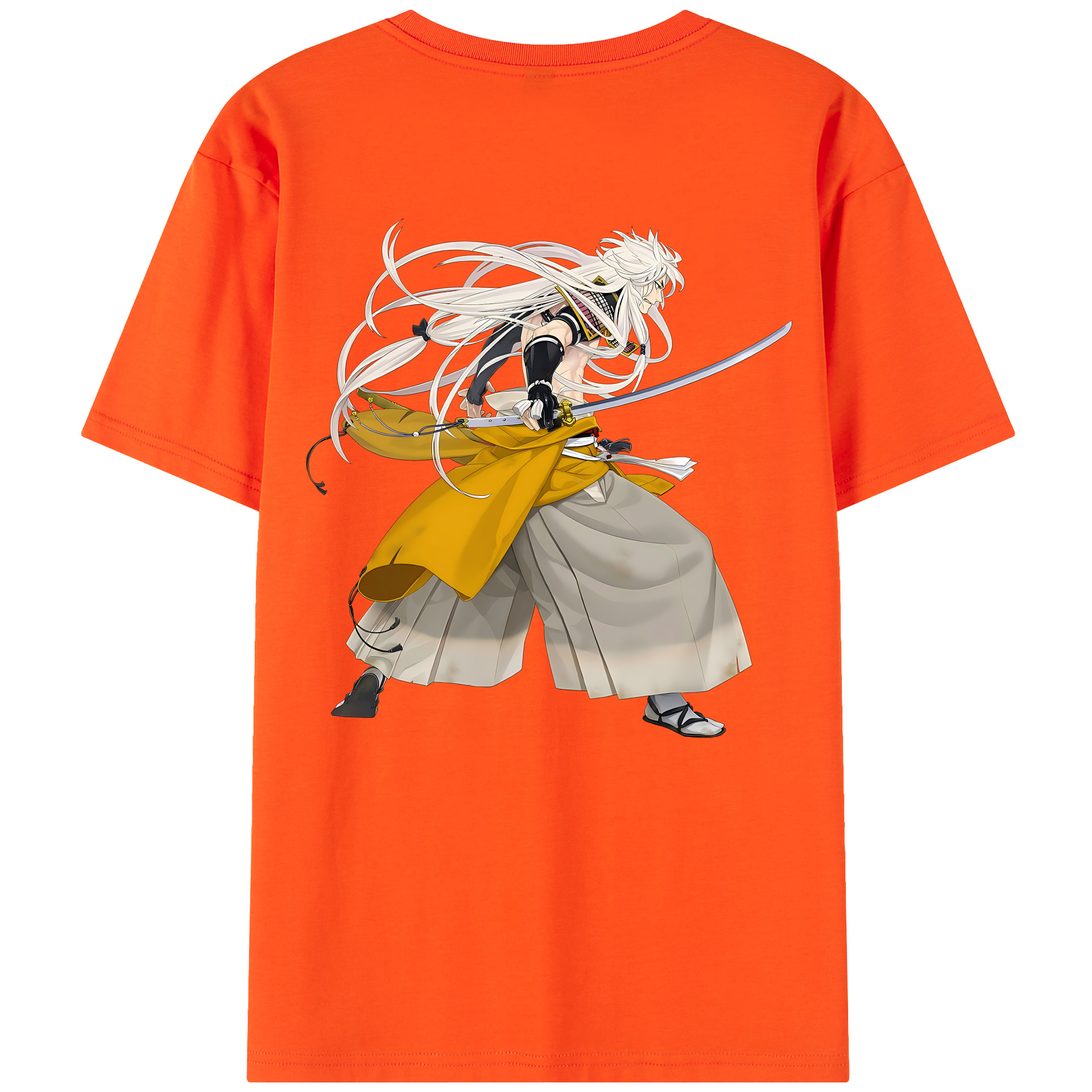 （画像用） 刀剣乱舞 Touken Ranbu 綿100％半袖Tシャツ（背面プリント）