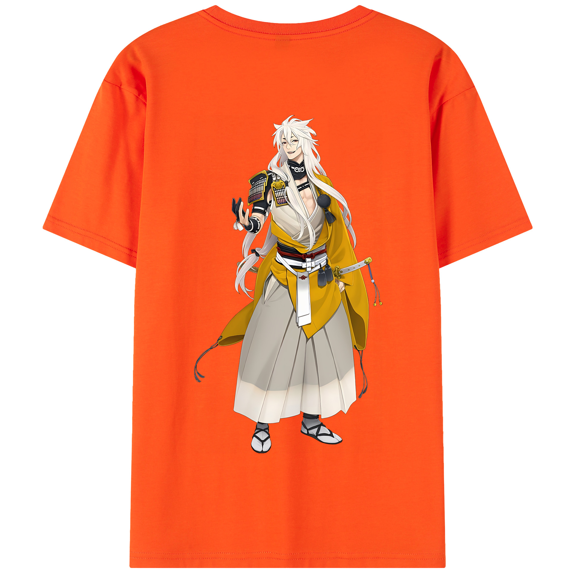 （画像用） 刀剣乱舞 Touken Ranbu 綿100％半袖Tシャツ（背面プリント）