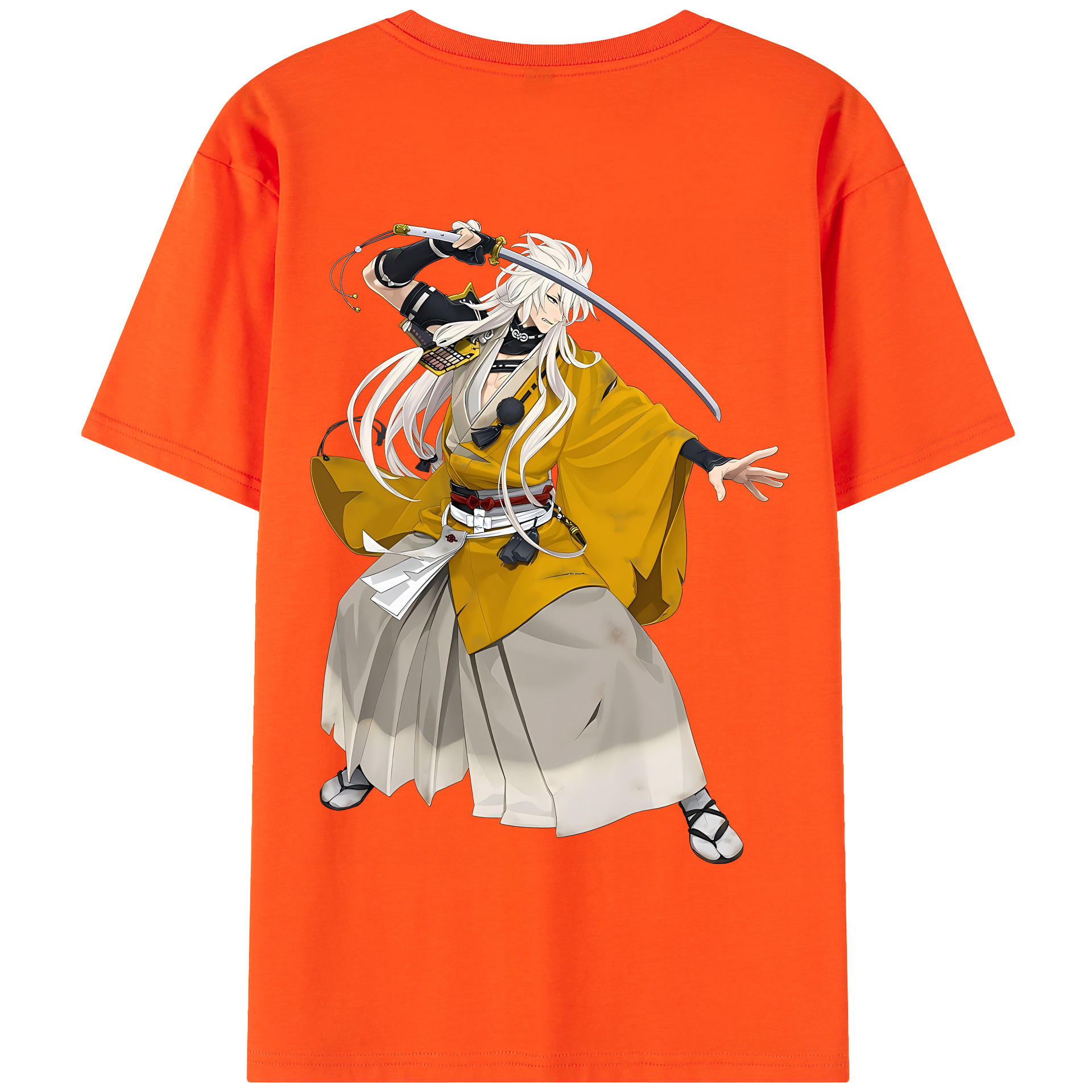 （画像用） 刀剣乱舞 Touken Ranbu 綿100％半袖Tシャツ（背面プリント）