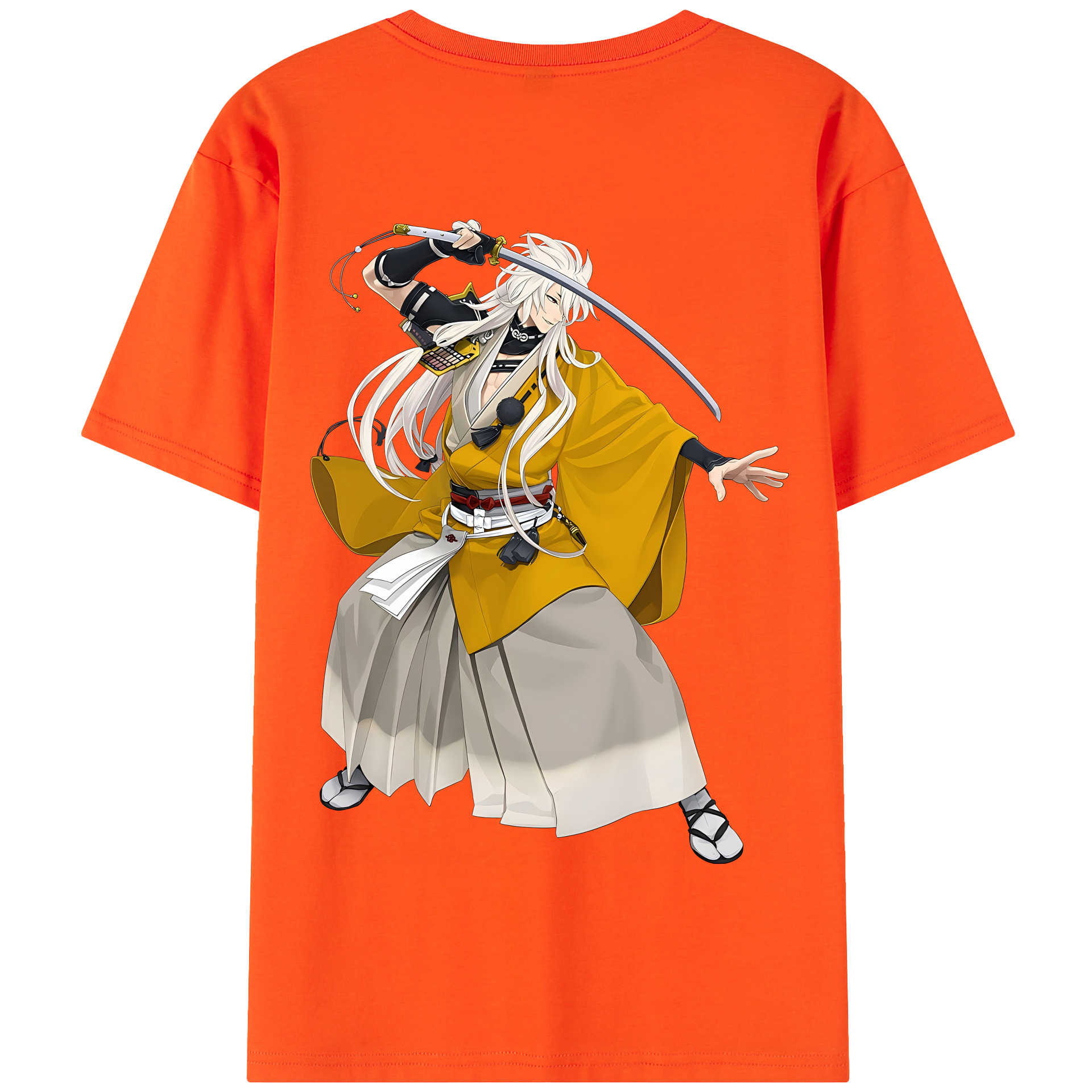 （画像用） 刀剣乱舞 Touken Ranbu 綿100％半袖Tシャツ（背面プリント）