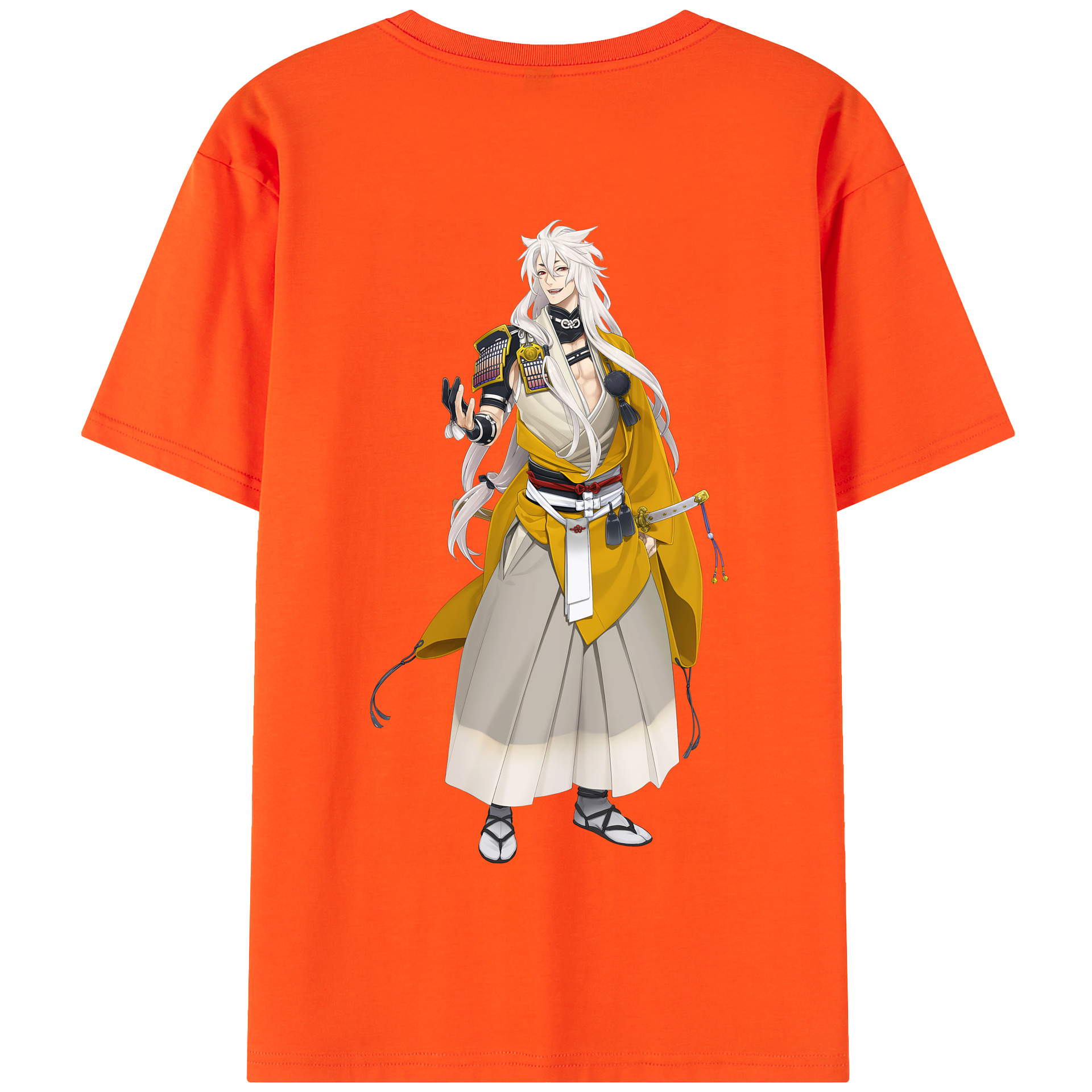 （画像用） 刀剣乱舞 Touken Ranbu 綿100％半袖Tシャツ（背面プリント）