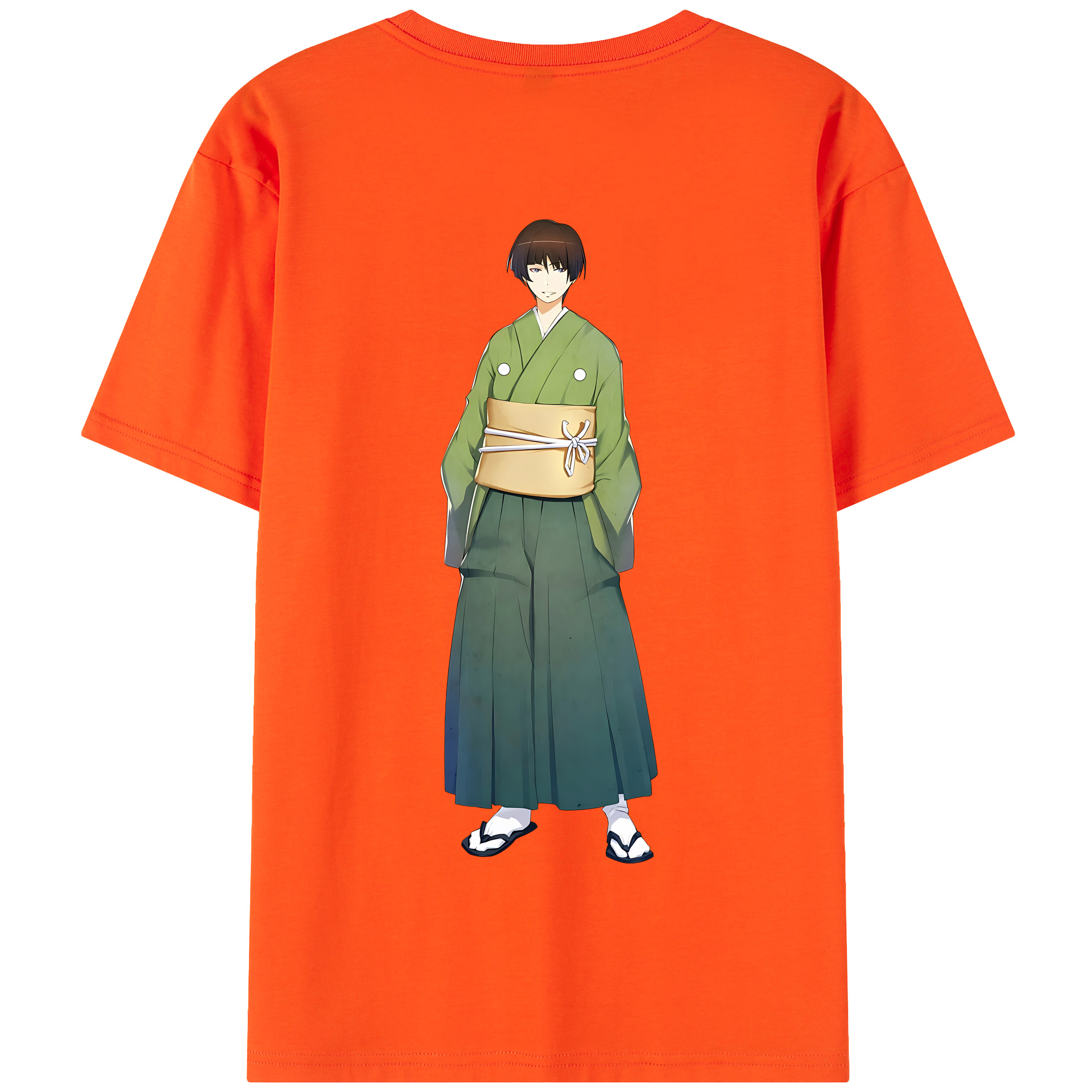 （画像用） 刀剣乱舞 Touken Ranbu 綿100％半袖Tシャツ（背面プリント）
