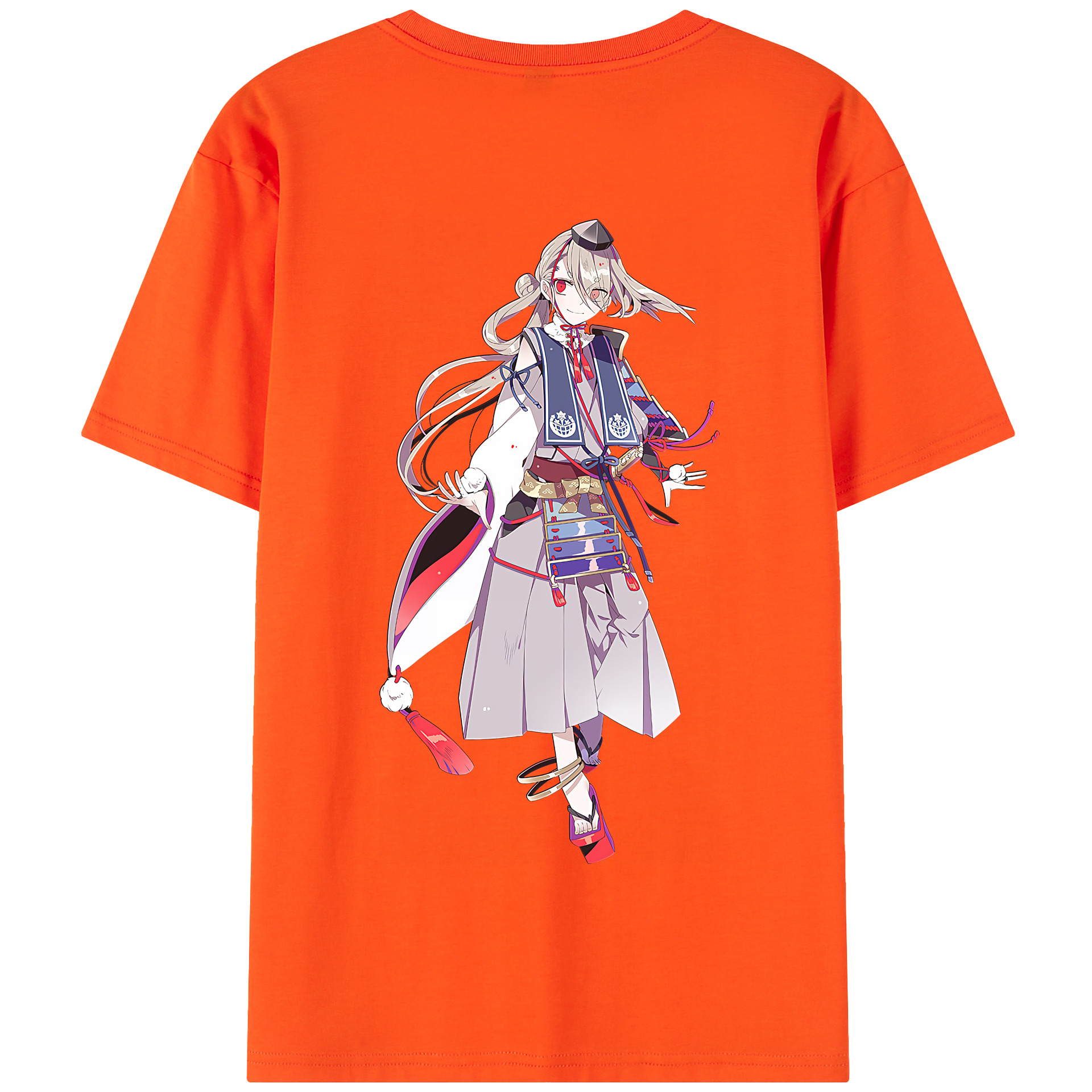 （画像用） 刀剣乱舞 Touken Ranbu 綿100％半袖Tシャツ（背面プリント）