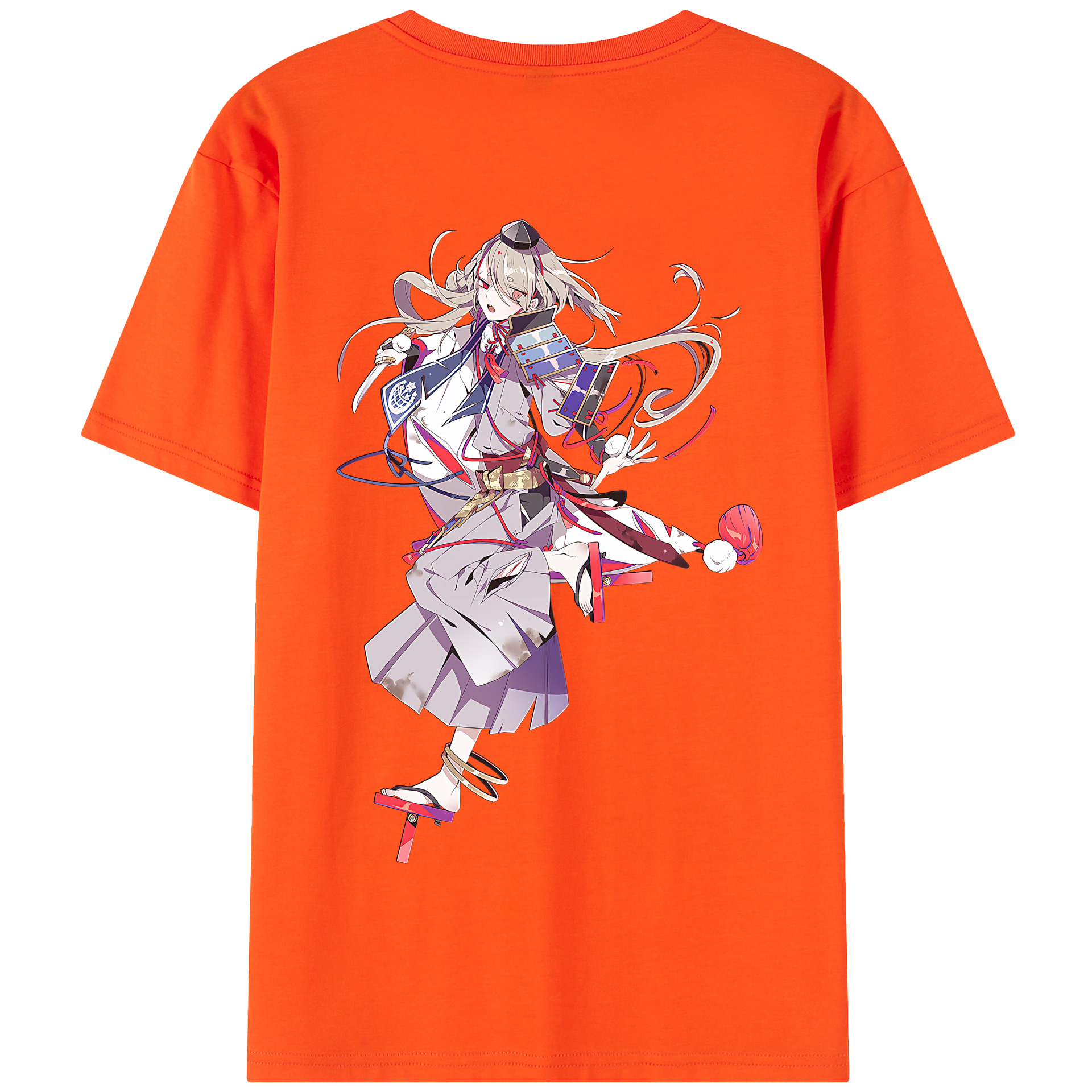 （画像用） 刀剣乱舞 Touken Ranbu 綿100％半袖Tシャツ（背面プリント）