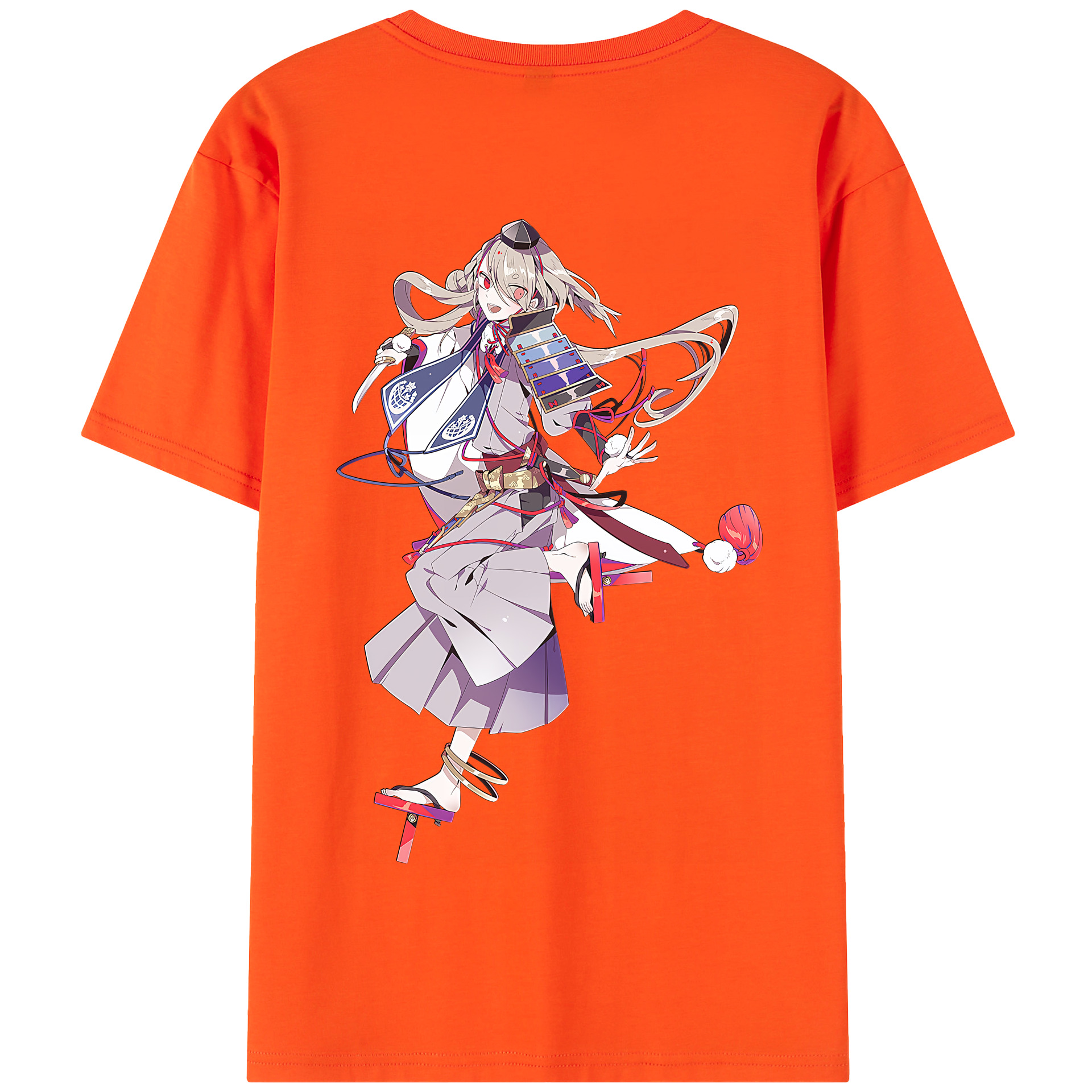 （画像用） 刀剣乱舞 Touken Ranbu 綿100％半袖Tシャツ（背面プリント）