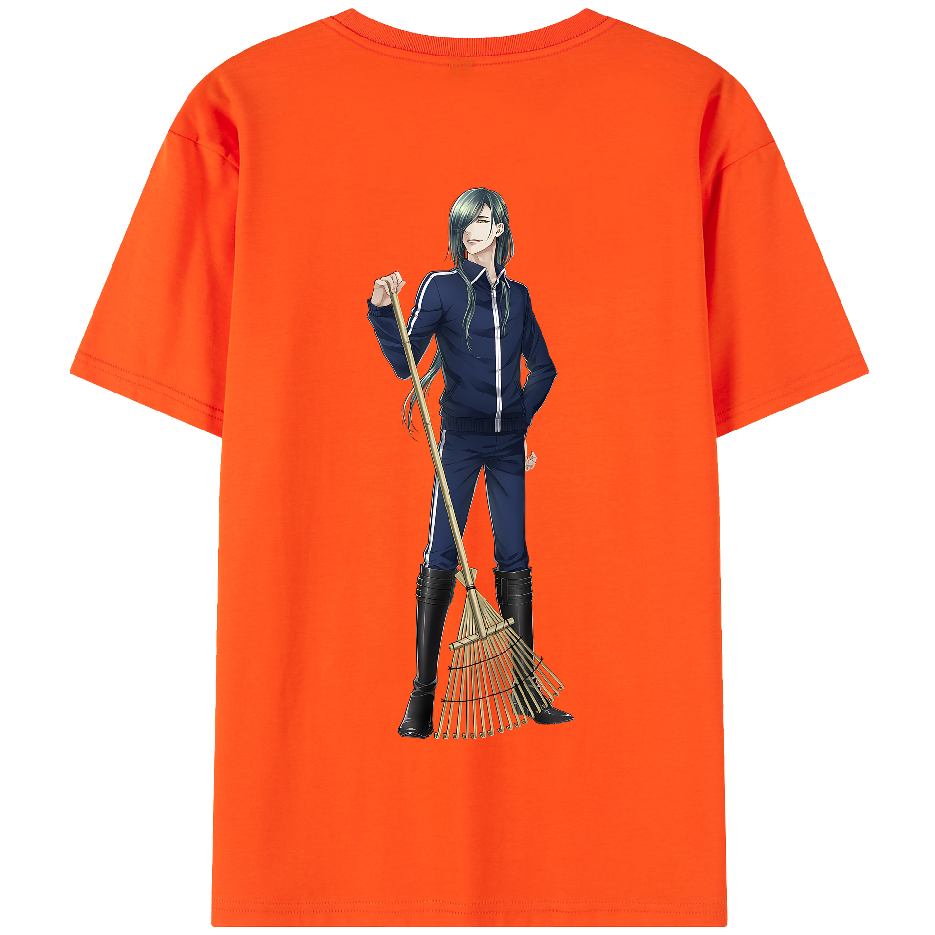 （画像用） 刀剣乱舞 Touken Ranbu 綿100％半袖Tシャツ（背面プリント）