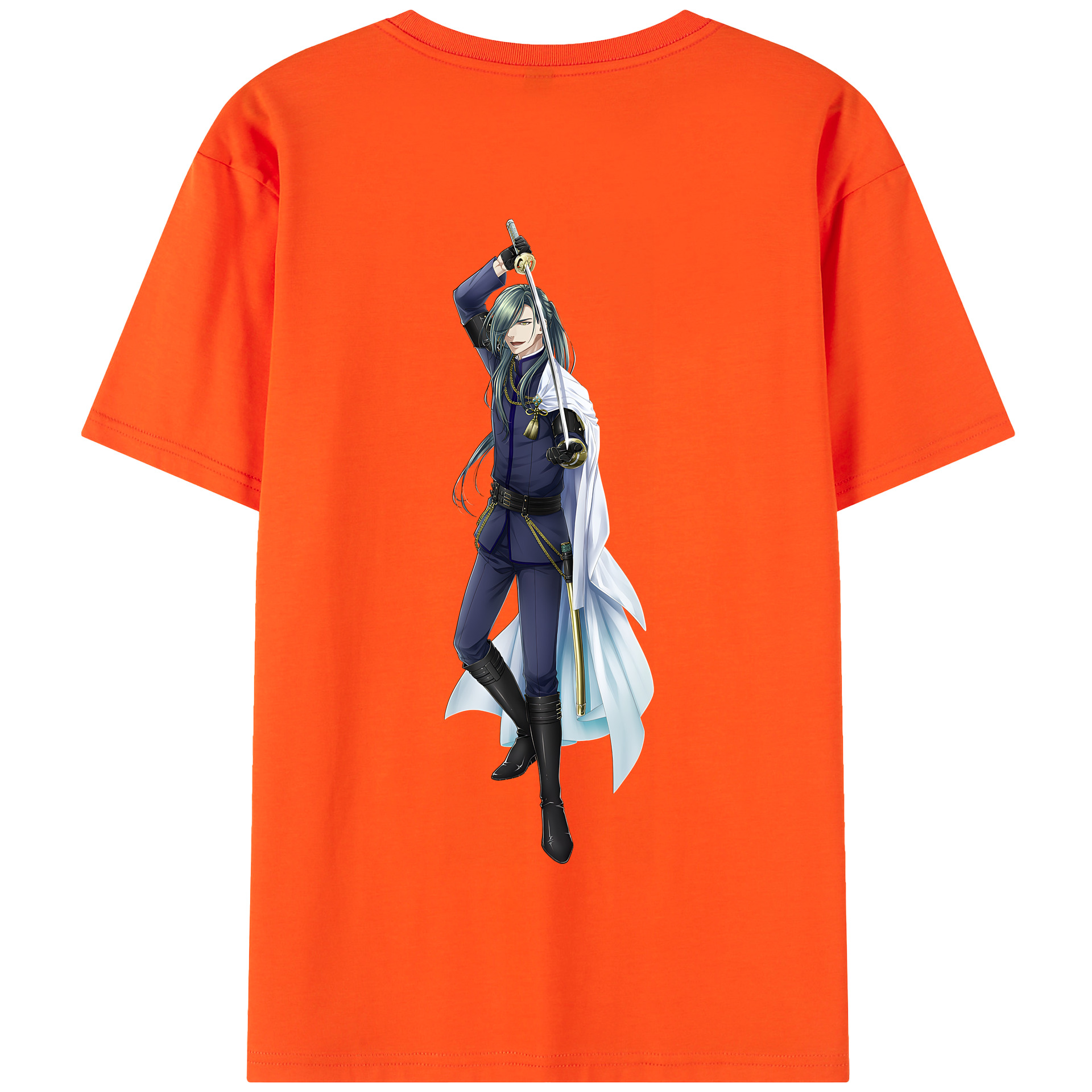 （画像用） 刀剣乱舞 Touken Ranbu 綿100％半袖Tシャツ（背面プリント）