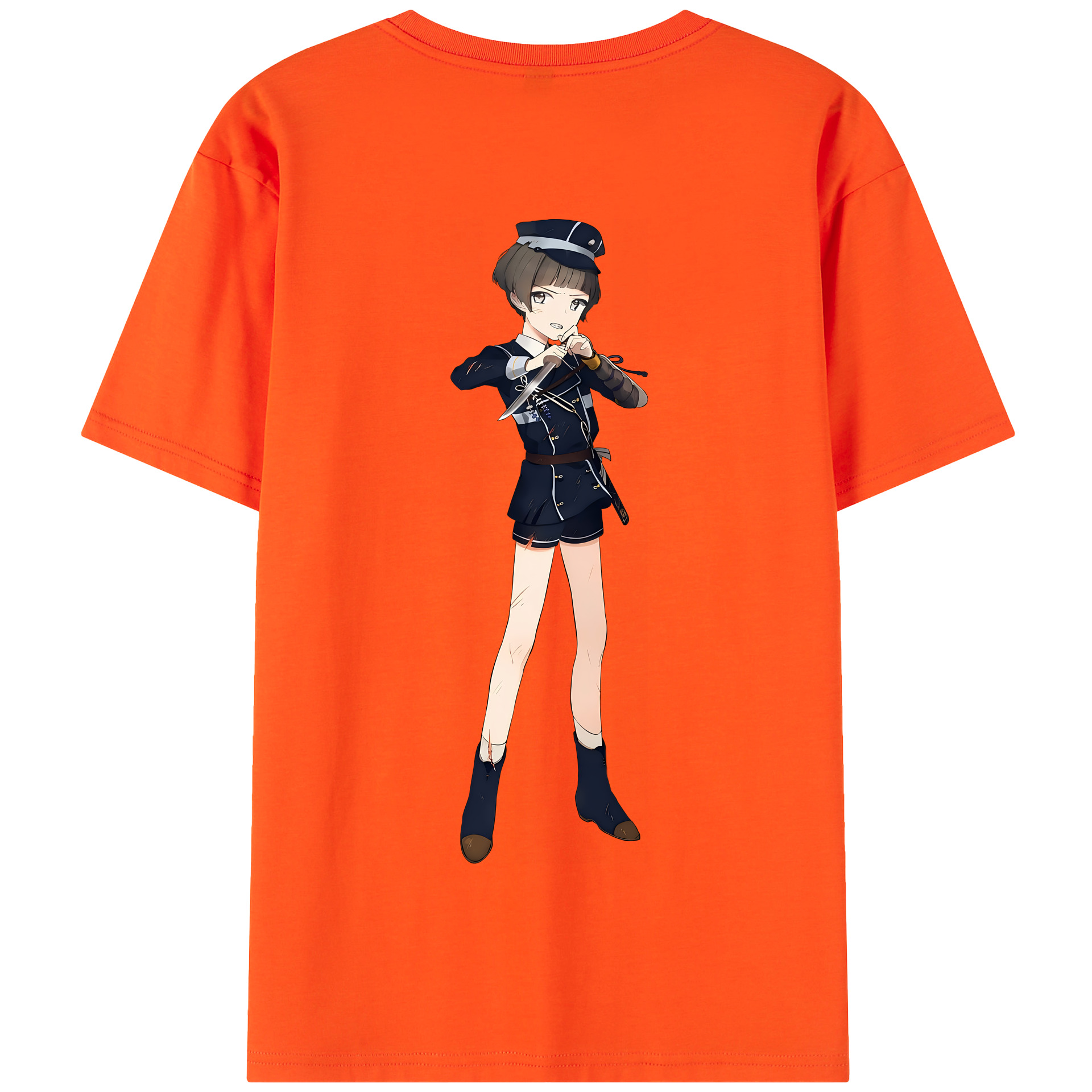 （画像用） 刀剣乱舞 Touken Ranbu 綿100％半袖Tシャツ（背面プリント）