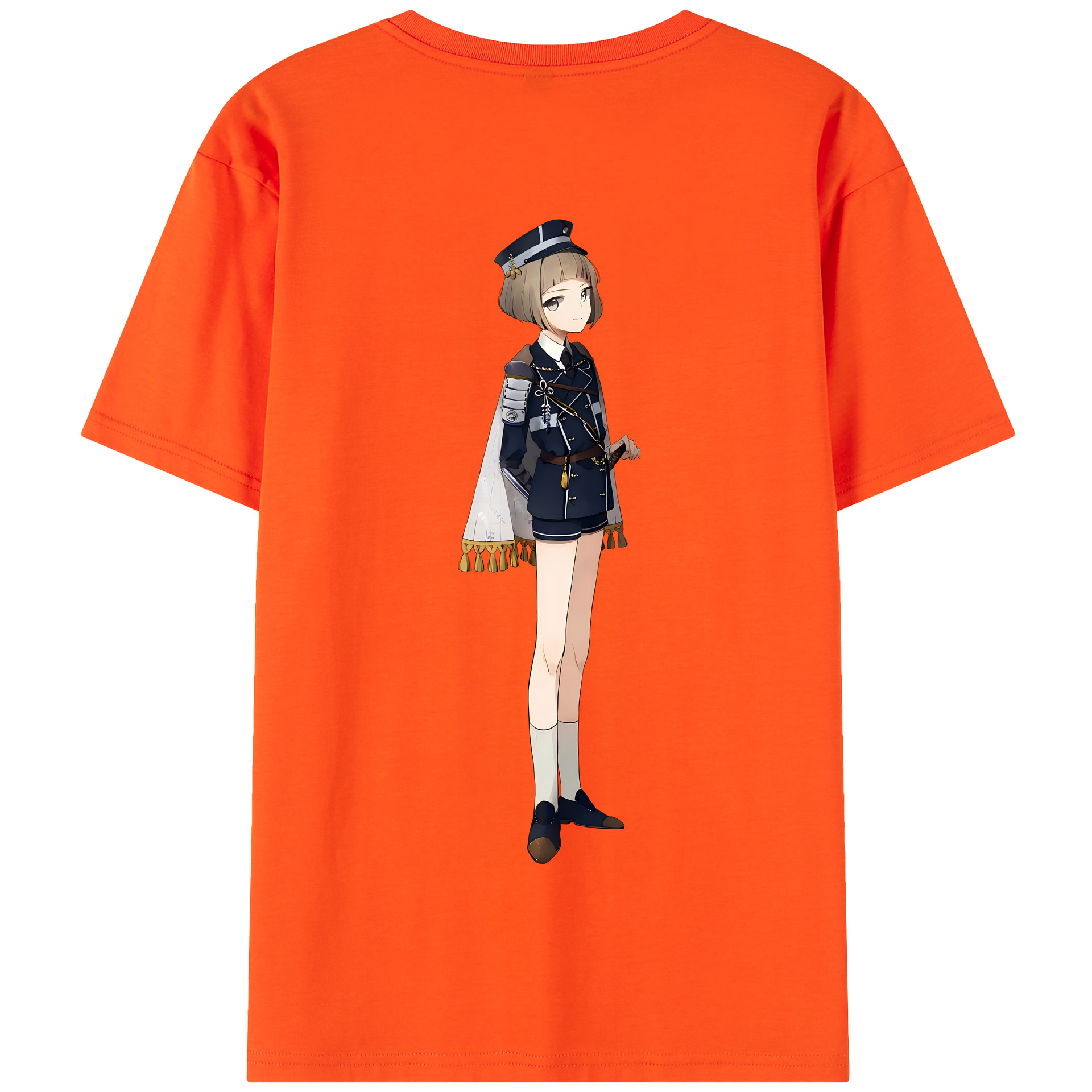 （画像用） 刀剣乱舞 Touken Ranbu 綿100％半袖Tシャツ（背面プリント）