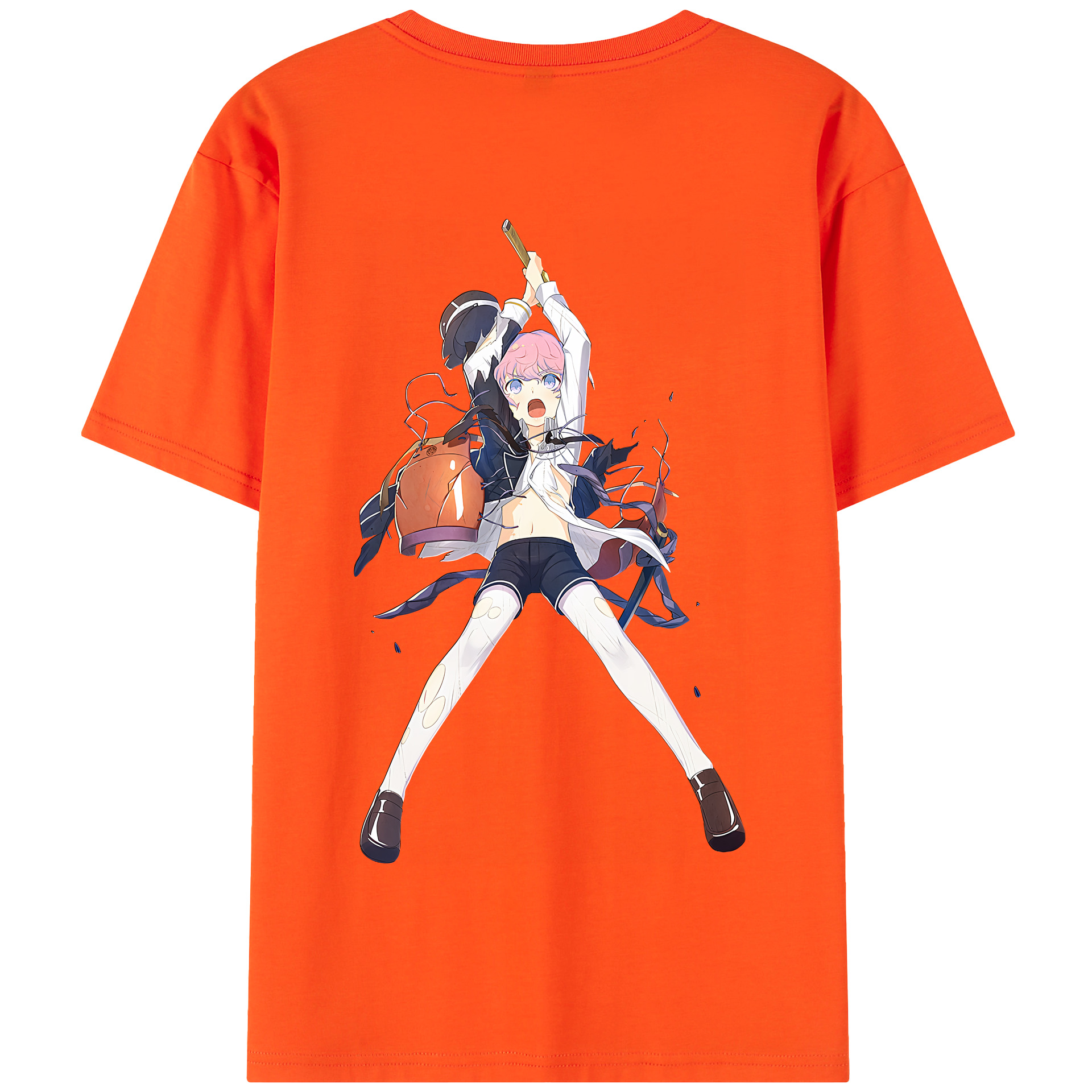 （画像用） 刀剣乱舞 Touken Ranbu 綿100％半袖Tシャツ（背面プリント）