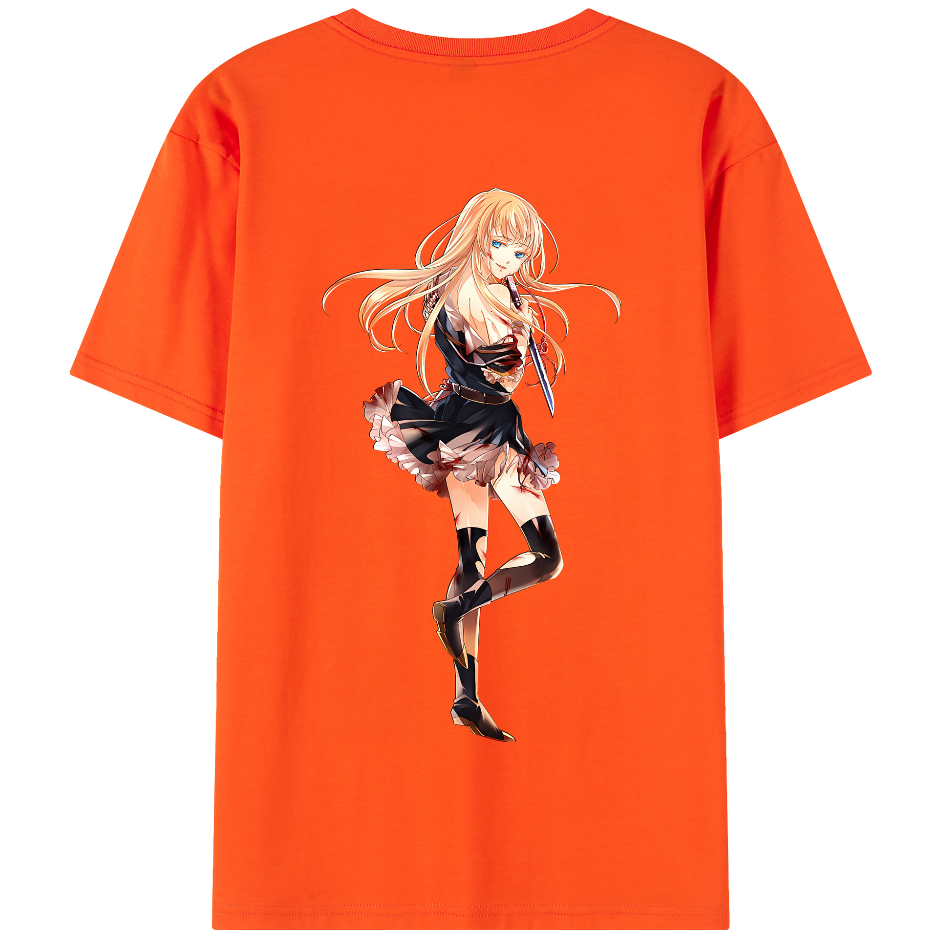 （画像用） 刀剣乱舞 Touken Ranbu 綿100％半袖Tシャツ（背面プリント）