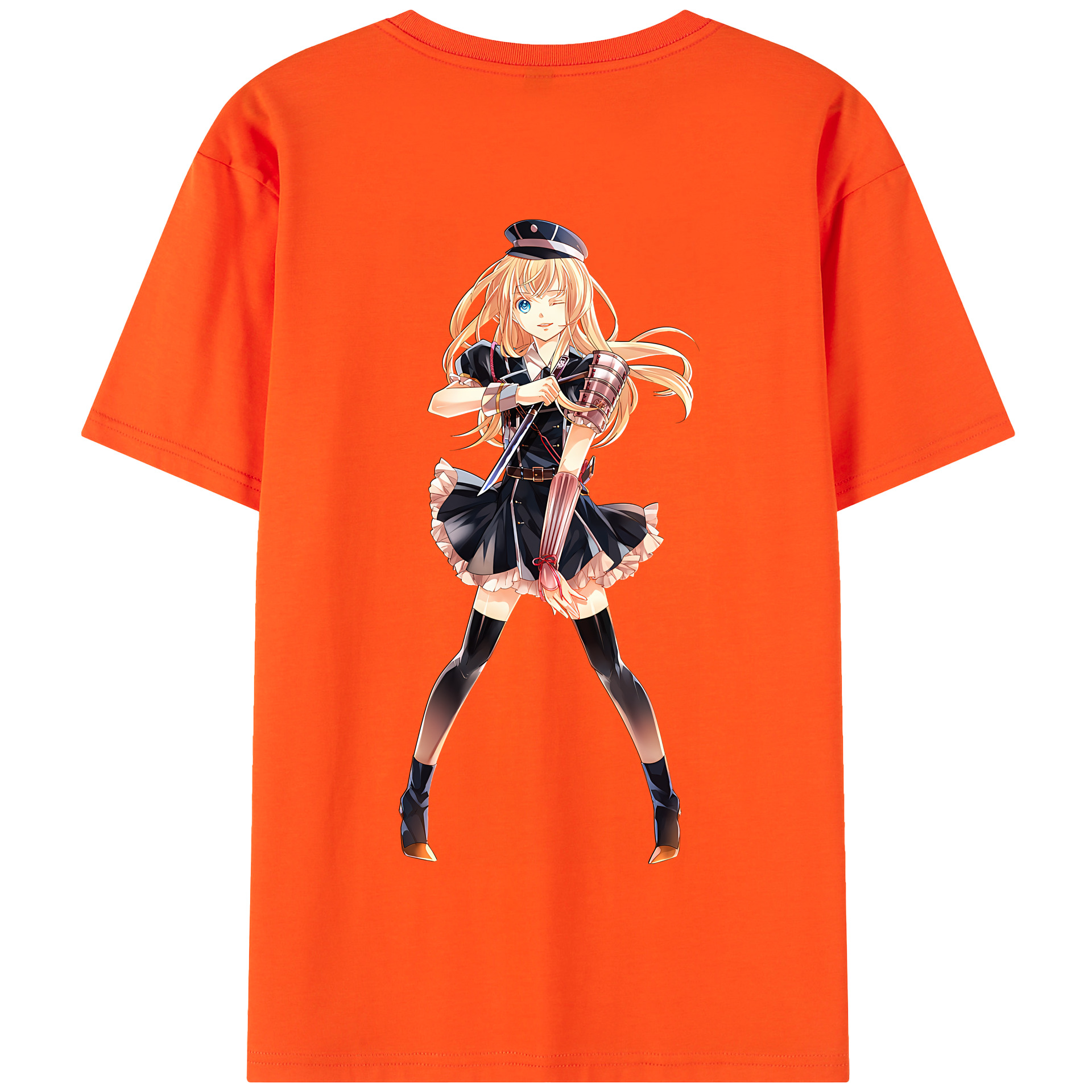 （画像用） 刀剣乱舞 Touken Ranbu 綿100％半袖Tシャツ（背面プリント）
