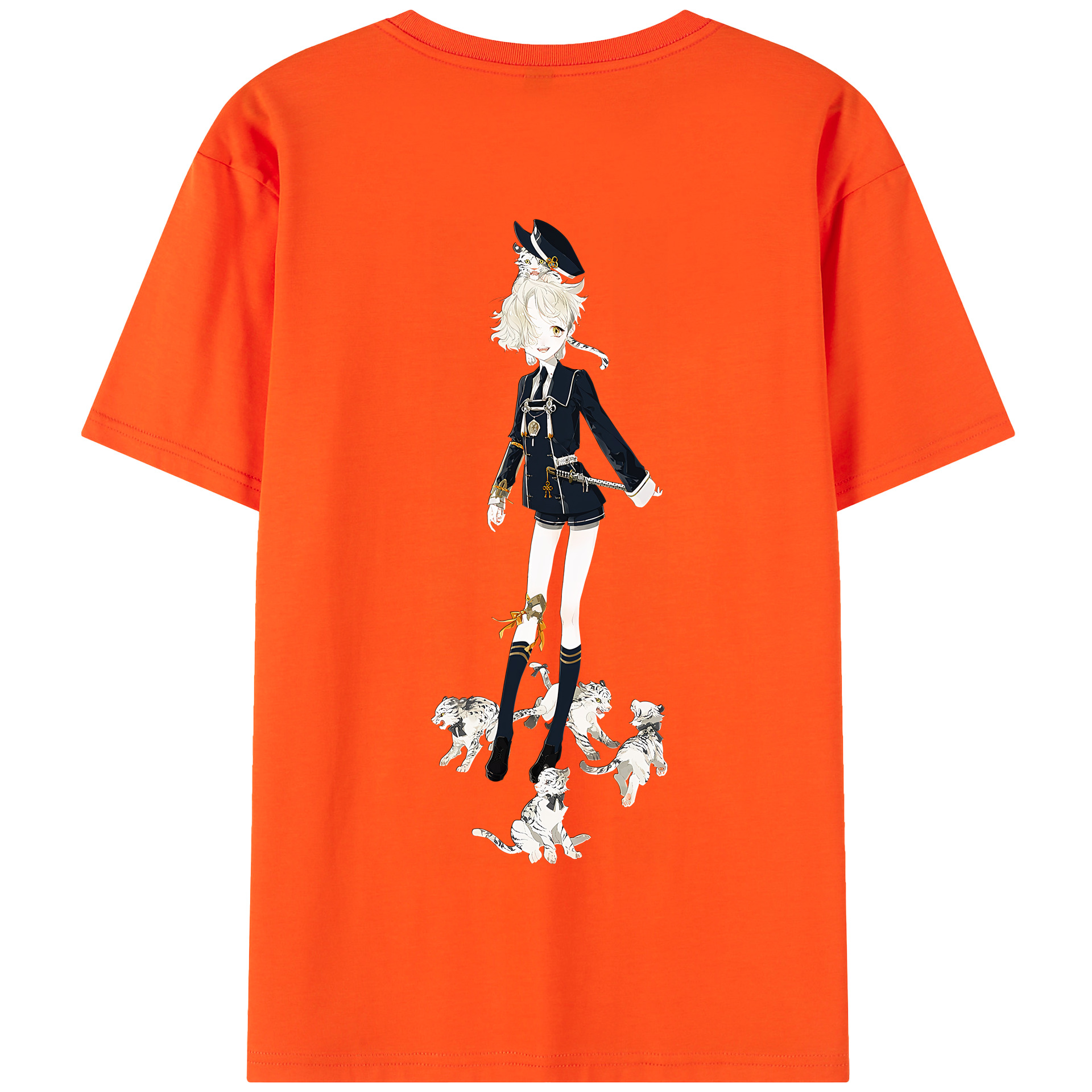 （画像用） 刀剣乱舞 Touken Ranbu 綿100％半袖Tシャツ（背面プリント）