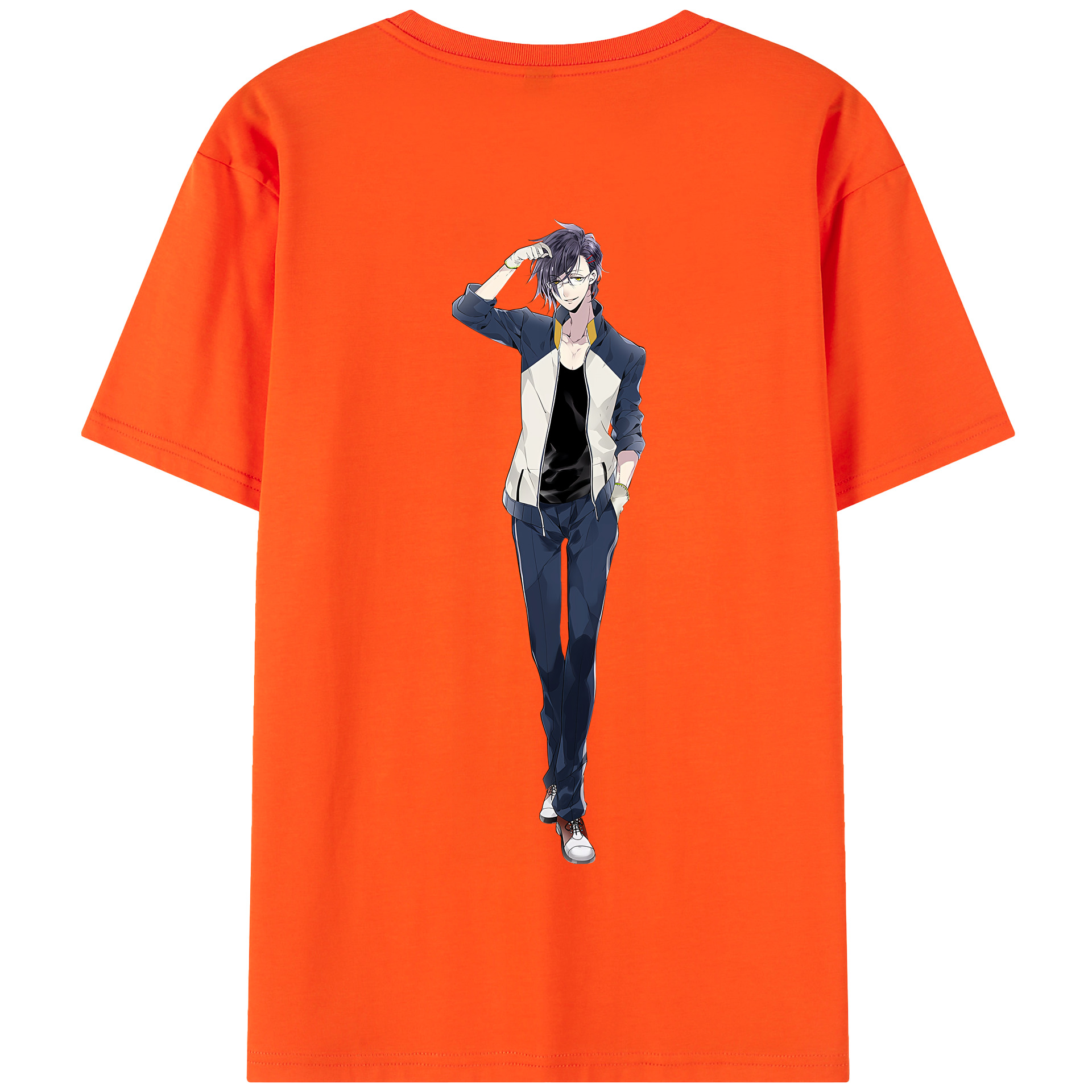 （画像用） 刀剣乱舞 Touken Ranbu 綿100％半袖Tシャツ（背面プリント）