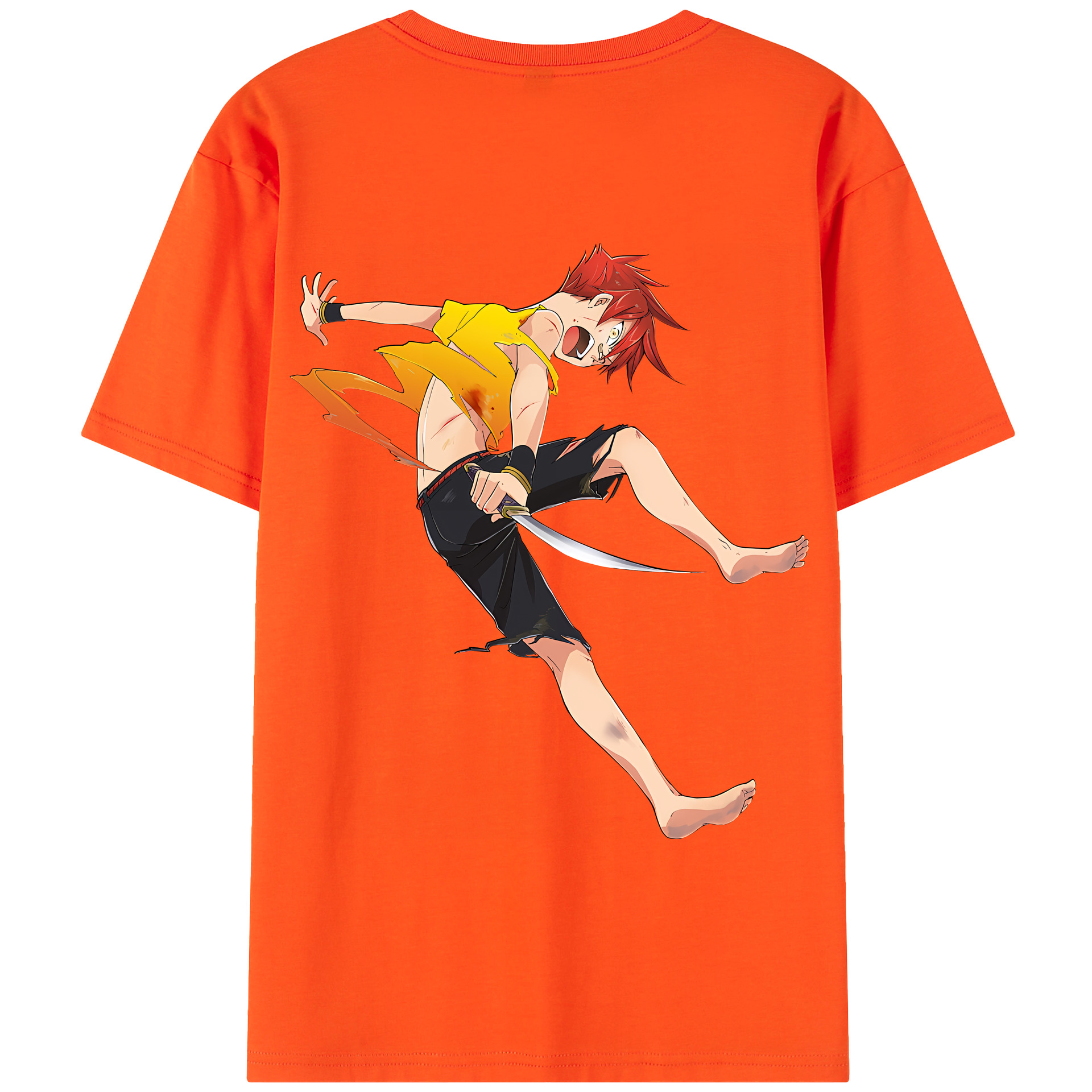（画像用） 刀剣乱舞 Touken Ranbu 綿100％半袖Tシャツ（背面プリント）