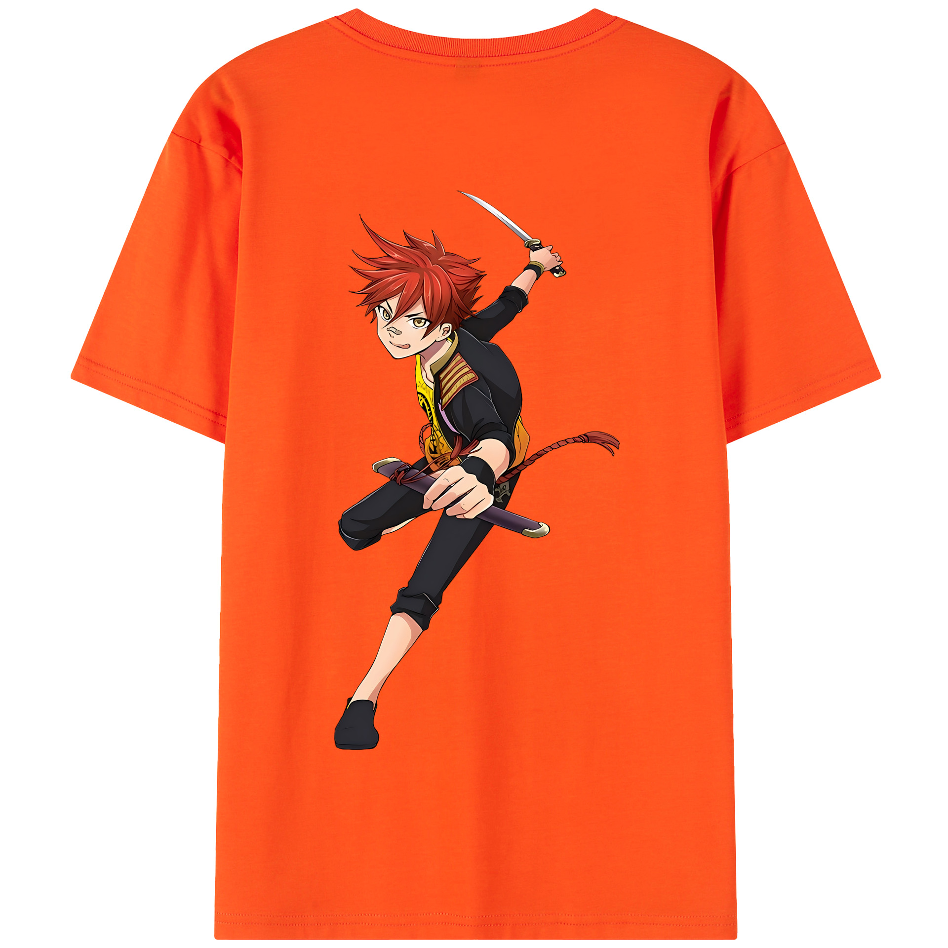 （画像用） 刀剣乱舞 Touken Ranbu 綿100％半袖Tシャツ（背面プリント）
