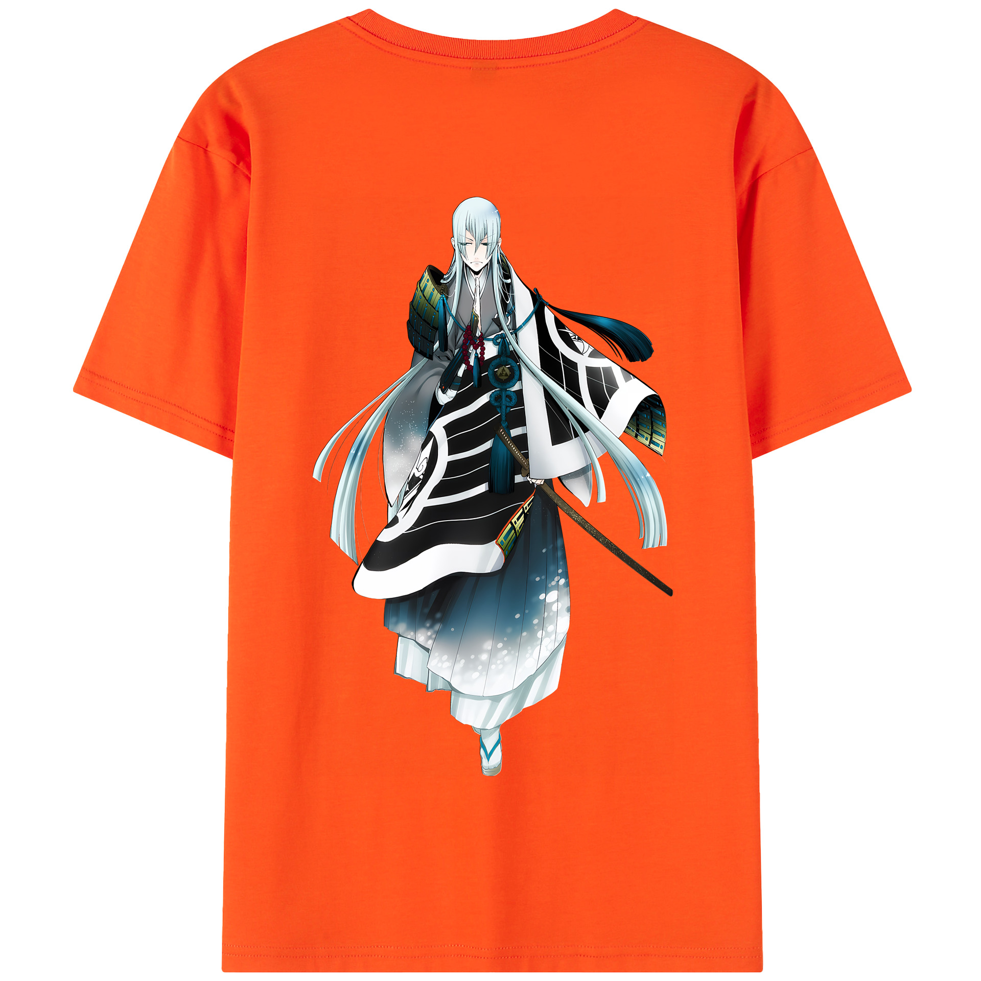 （画像用） 刀剣乱舞 Touken Ranbu 綿100％半袖Tシャツ（背面プリント）
