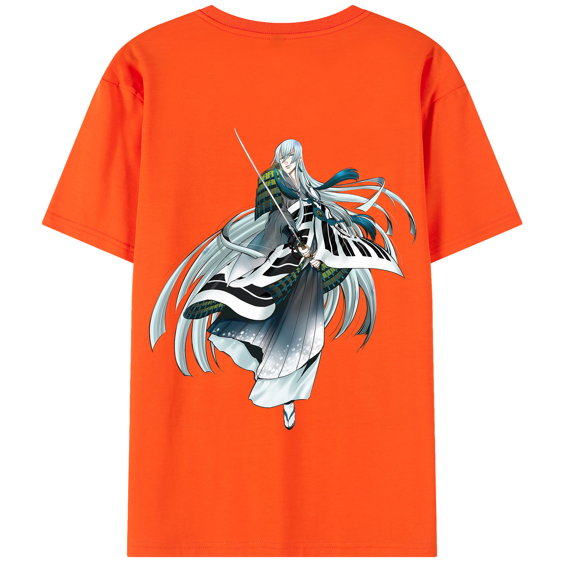 （画像用） 刀剣乱舞 Touken Ranbu 綿100％半袖Tシャツ（背面プリント）