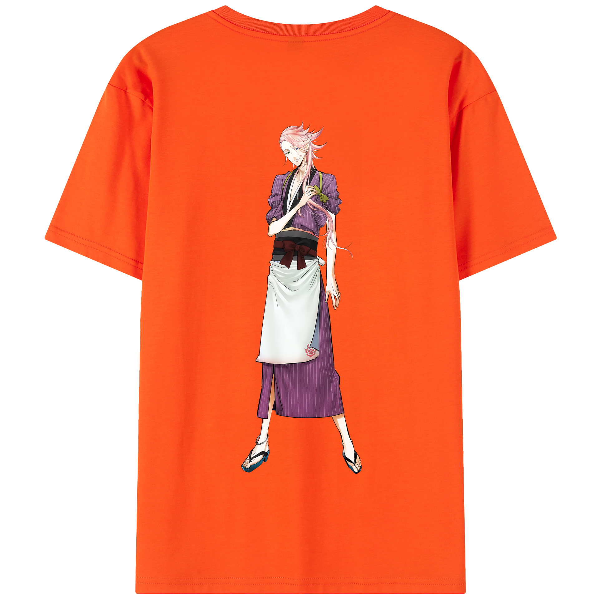 （画像用） 刀剣乱舞 Touken Ranbu 綿100％半袖Tシャツ（背面プリント）
