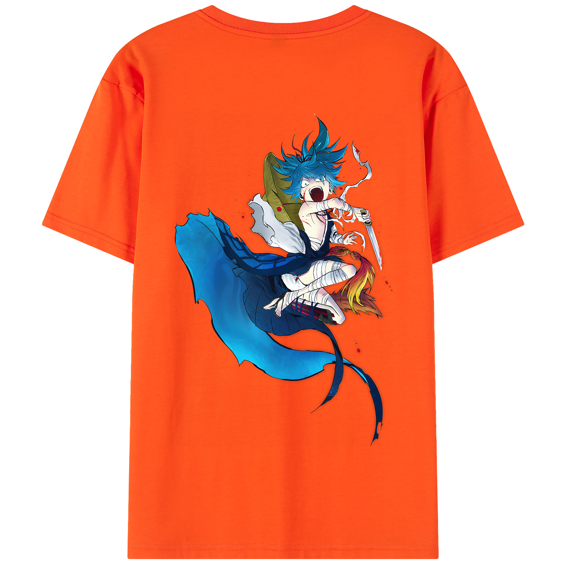 （画像用） 刀剣乱舞 Touken Ranbu 綿100％半袖Tシャツ（背面プリント）