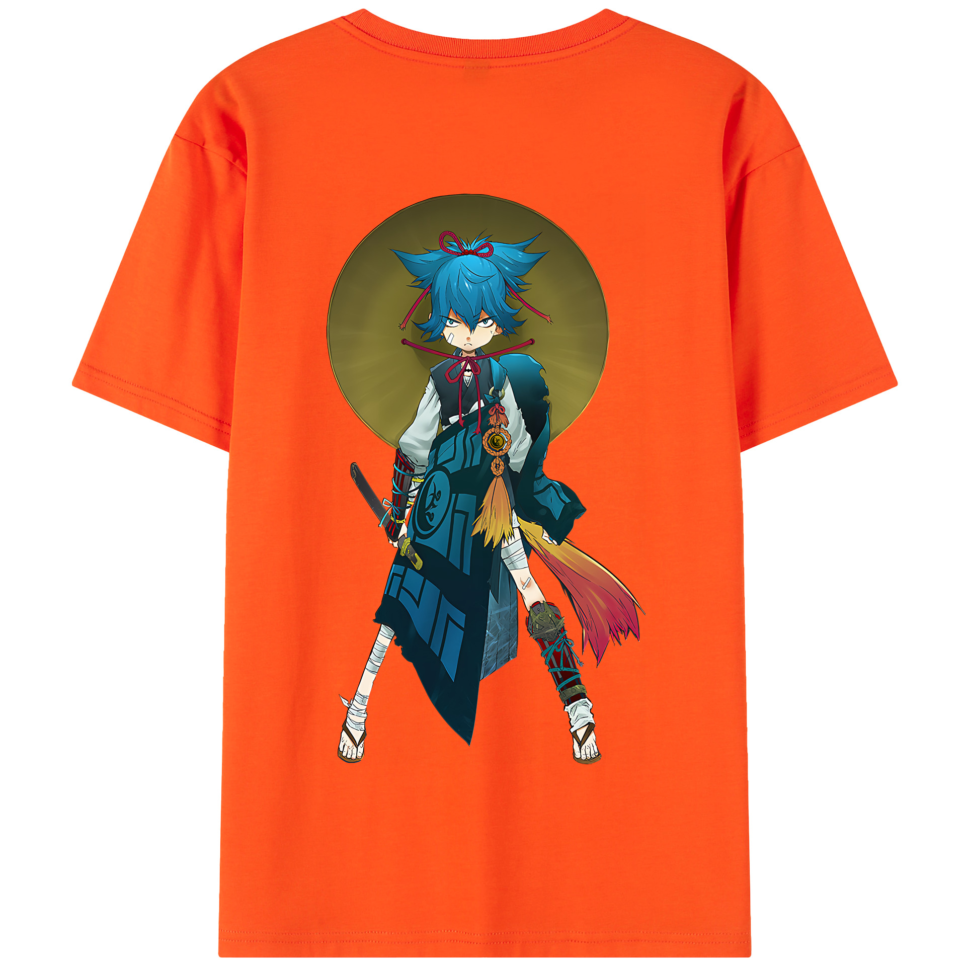 （画像用） 刀剣乱舞 Touken Ranbu 綿100％半袖Tシャツ（背面プリント）