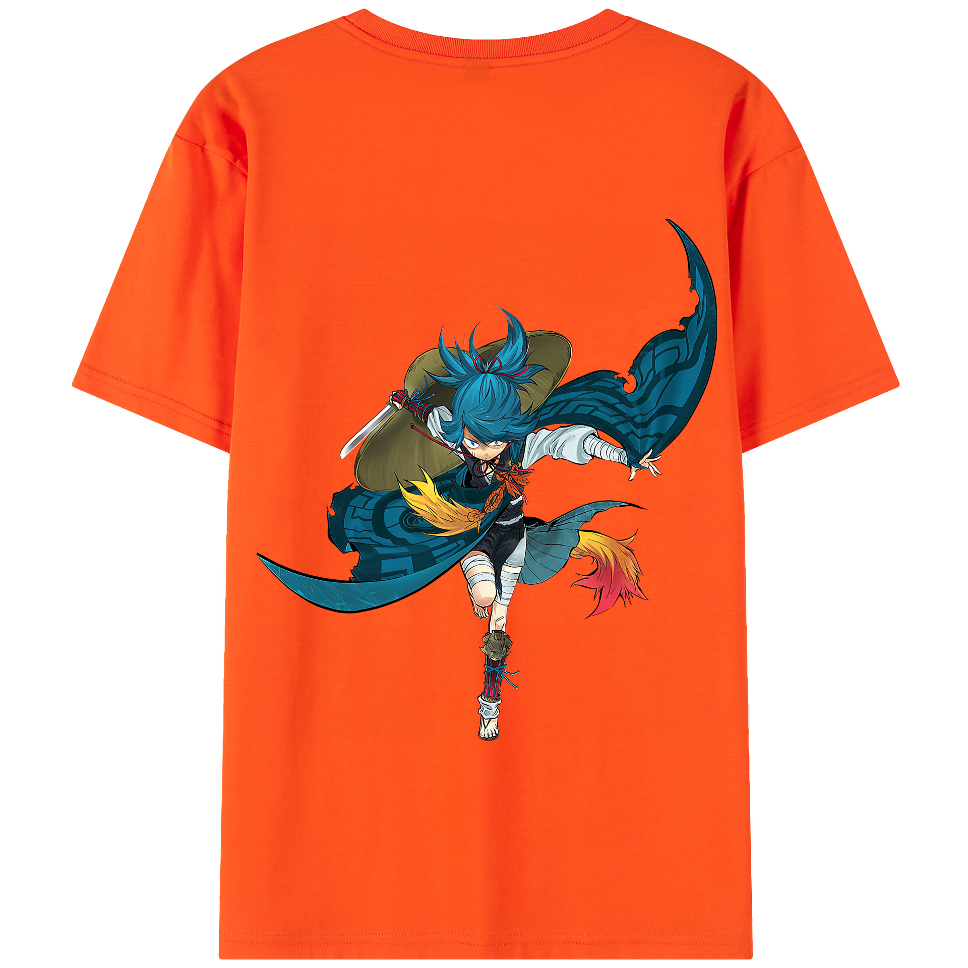 （画像用） 刀剣乱舞 Touken Ranbu 綿100％半袖Tシャツ（背面プリント）