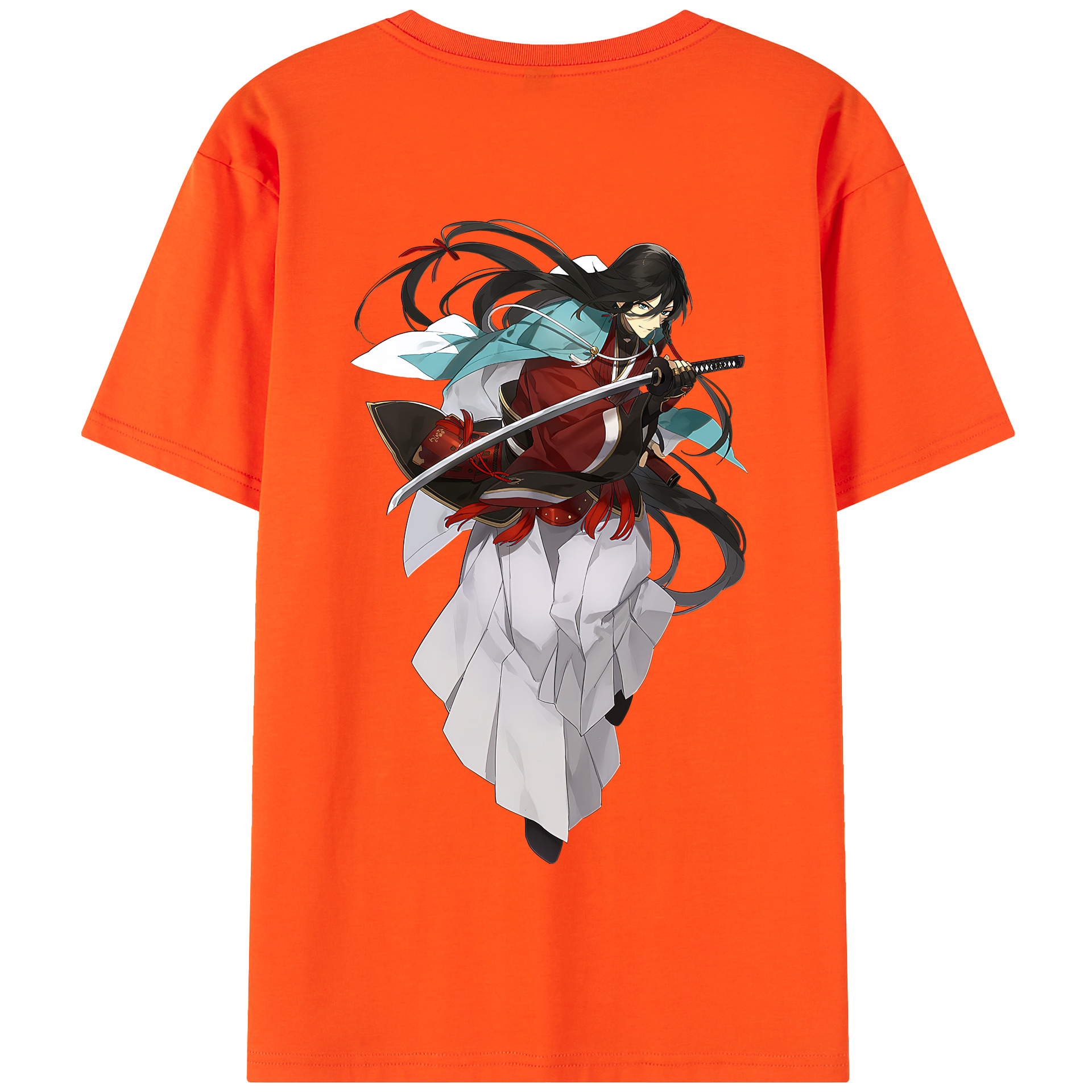（画像用） 刀剣乱舞 Touken Ranbu 綿100％半袖Tシャツ（背面プリント）