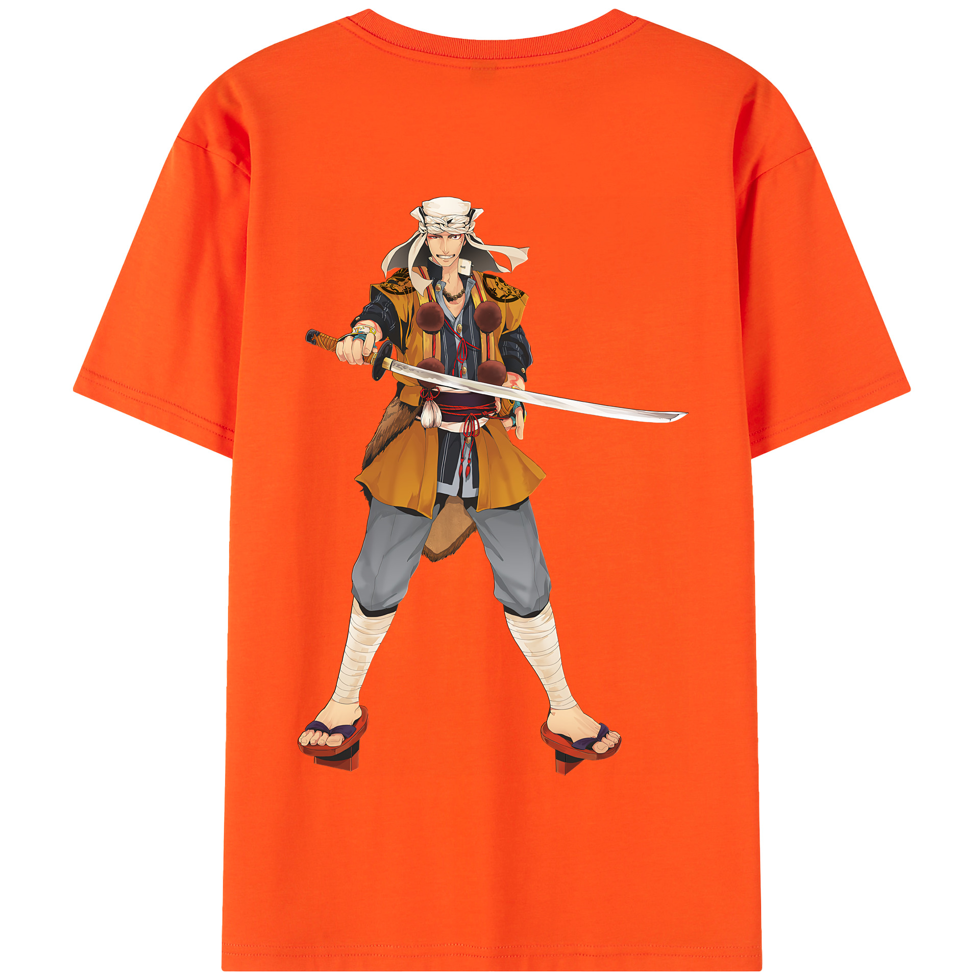 （画像用） 刀剣乱舞 Touken Ranbu 綿100％半袖Tシャツ（背面プリント）