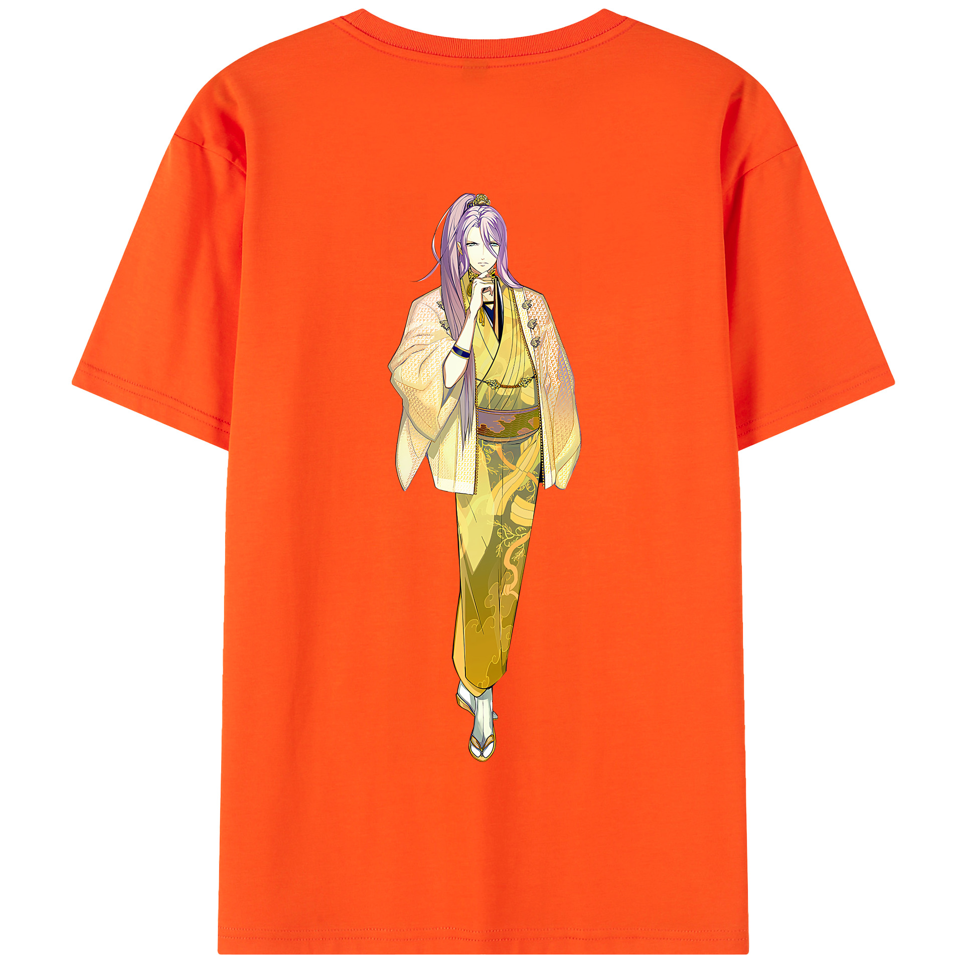 （画像用） 刀剣乱舞 Touken Ranbu 綿100％半袖Tシャツ（背面プリント）