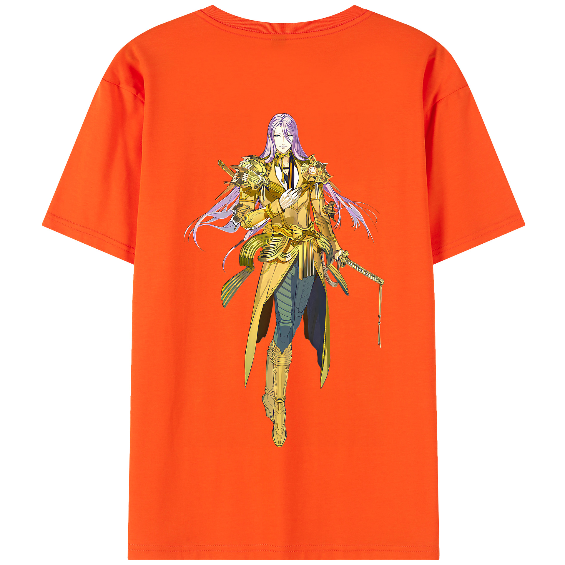 （画像用） 刀剣乱舞 Touken Ranbu 綿100％半袖Tシャツ（背面プリント）