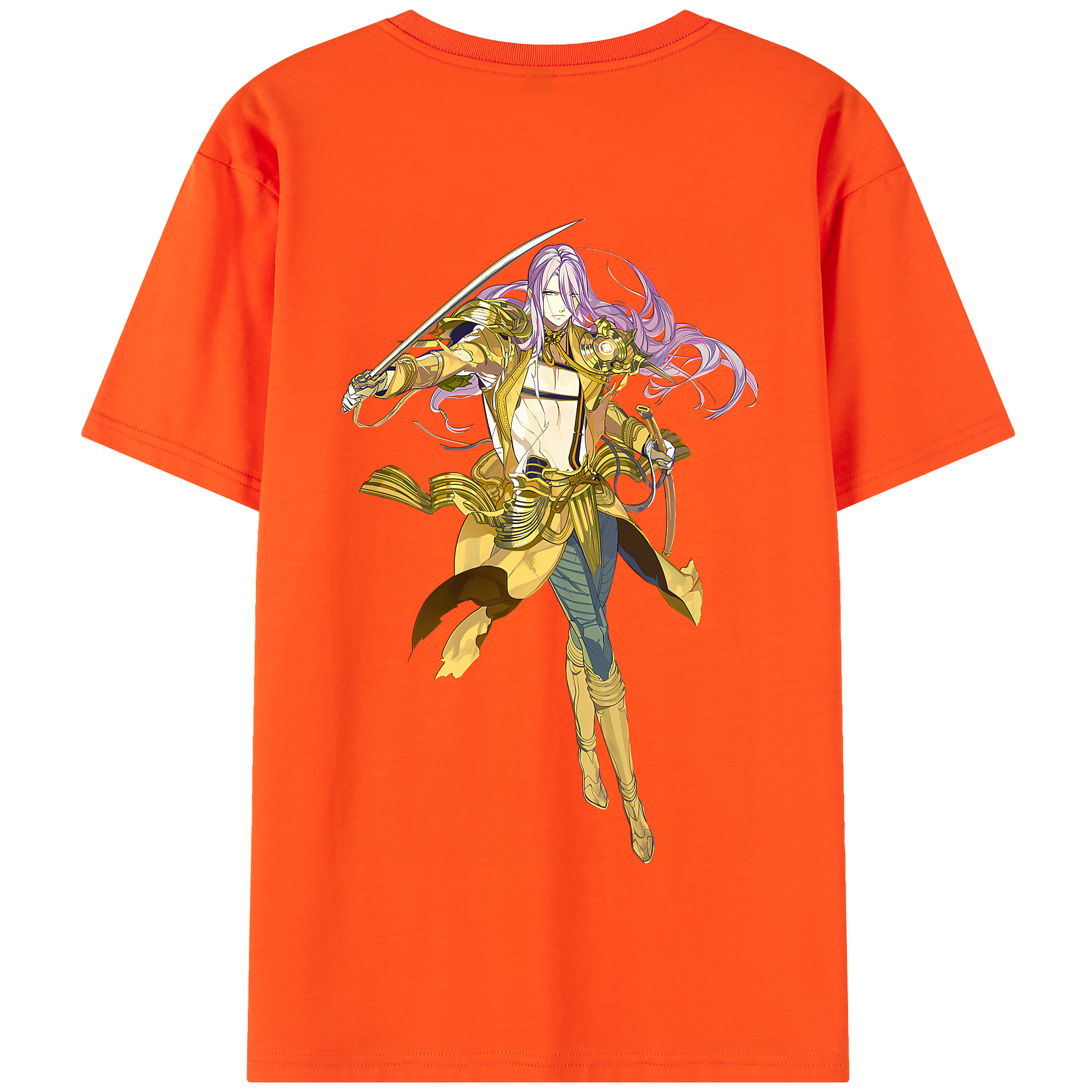 （画像用） 刀剣乱舞 Touken Ranbu 綿100％半袖Tシャツ（背面プリント）