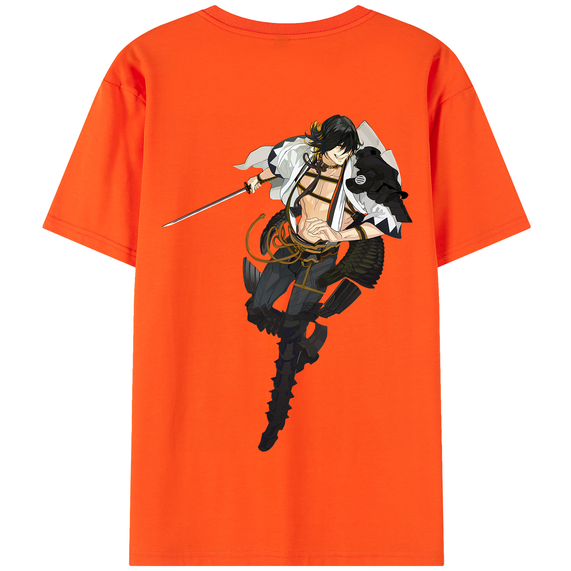 （画像用） 刀剣乱舞 Touken Ranbu 綿100％半袖Tシャツ（背面プリント）