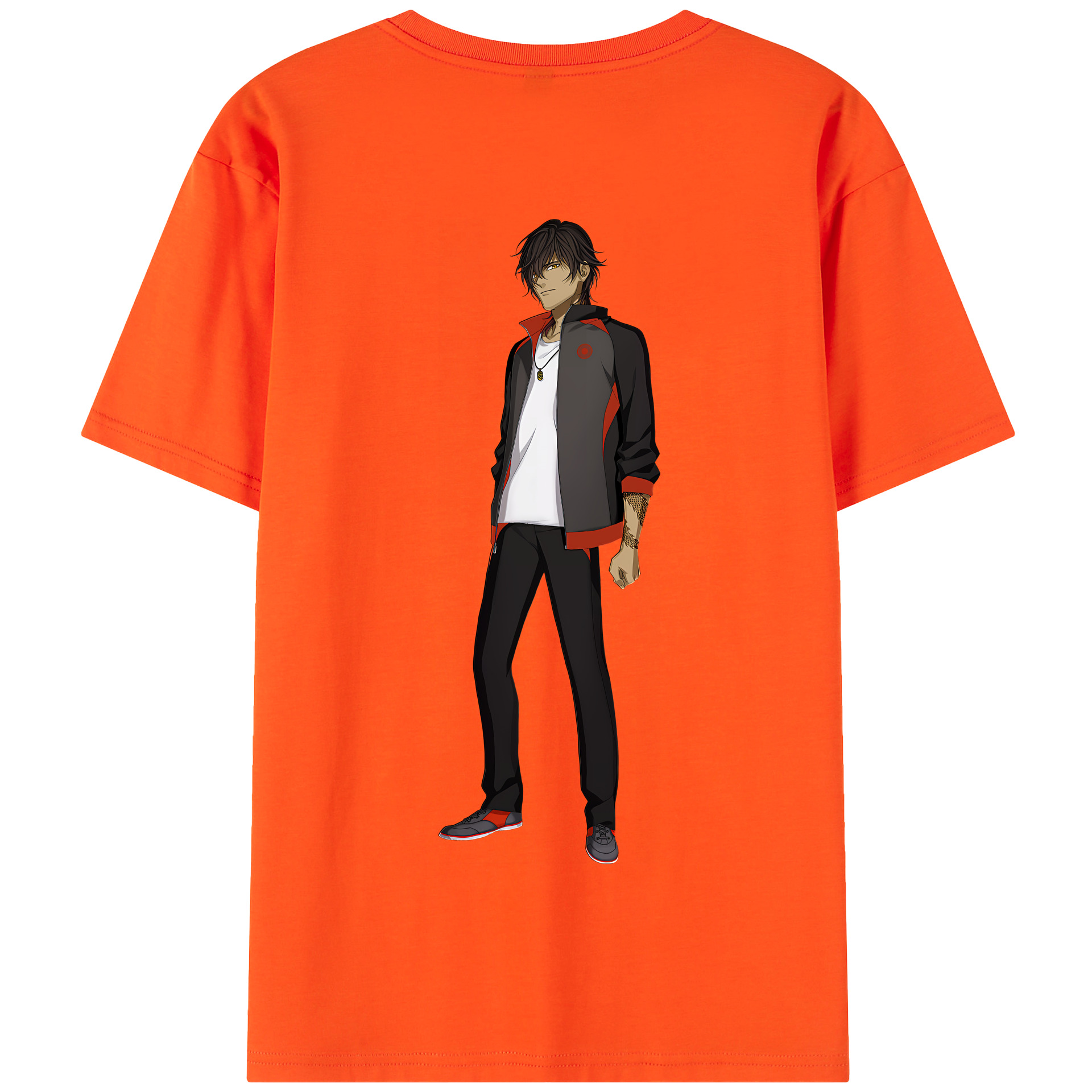 （画像用） 刀剣乱舞 Touken Ranbu 綿100％半袖Tシャツ（背面プリント）