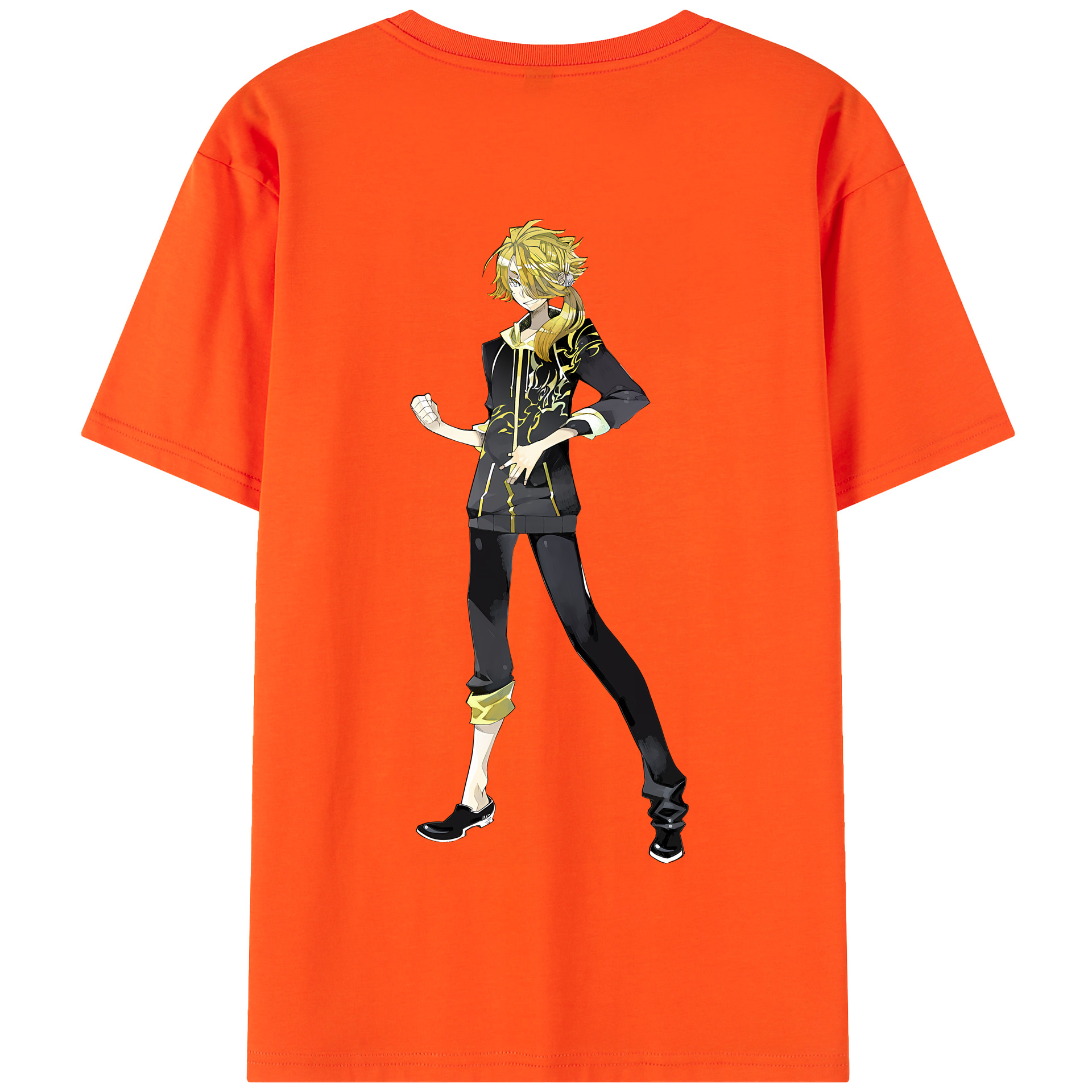 （画像用） 刀剣乱舞 Touken Ranbu 綿100％半袖Tシャツ（背面プリント）